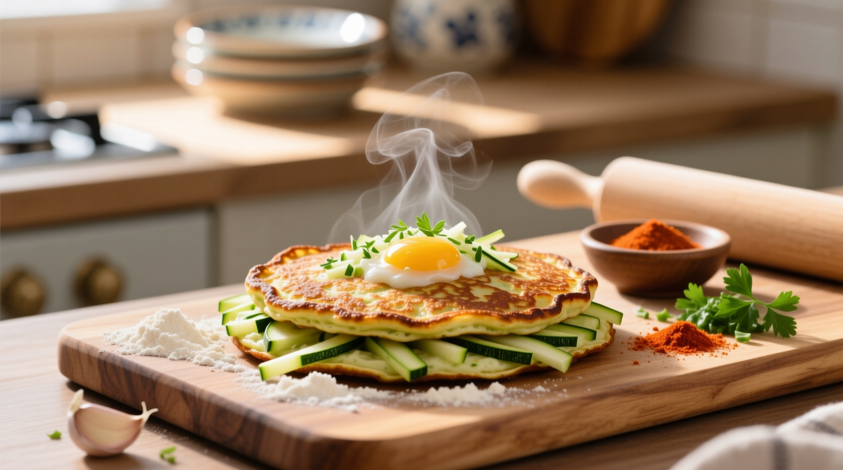 zucchini pancakes recipe