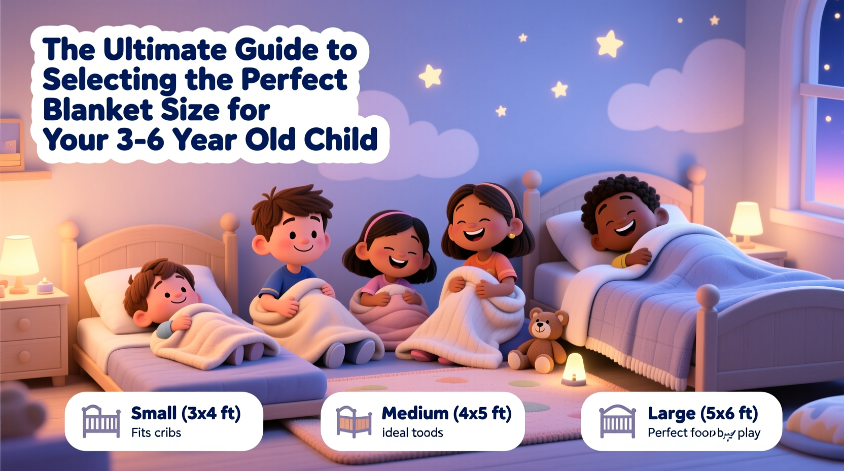 the ultimate guide to selecting the perfect blanket size for your 3 6 year old child