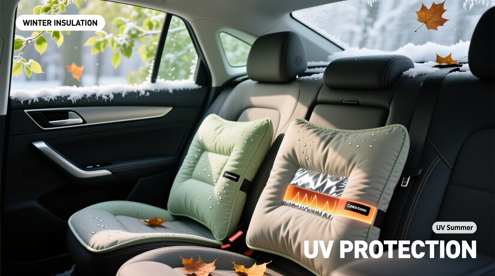 essential tips to maintain and protect your car seat cushion set through every season