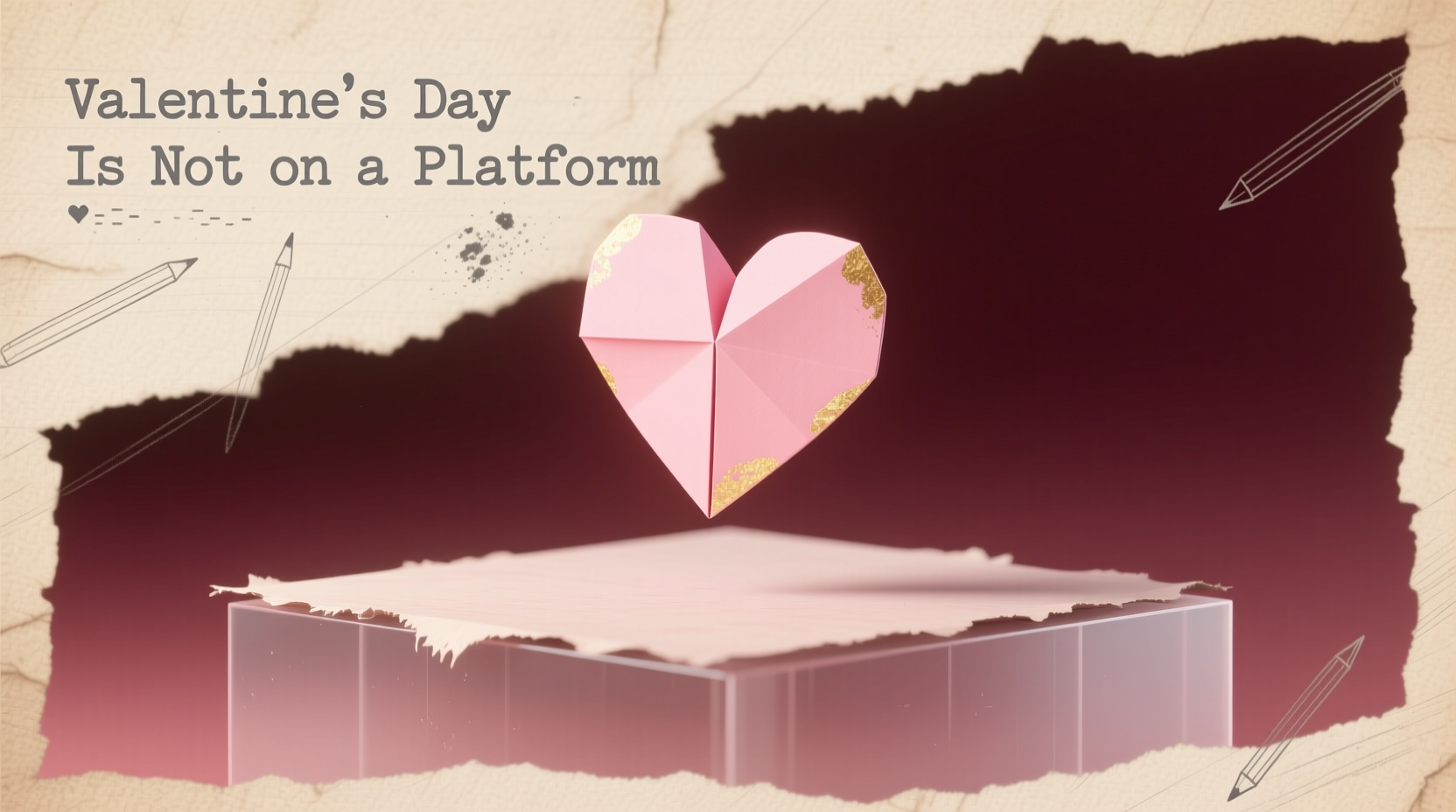 Valentine's Day Is Not on a Platform