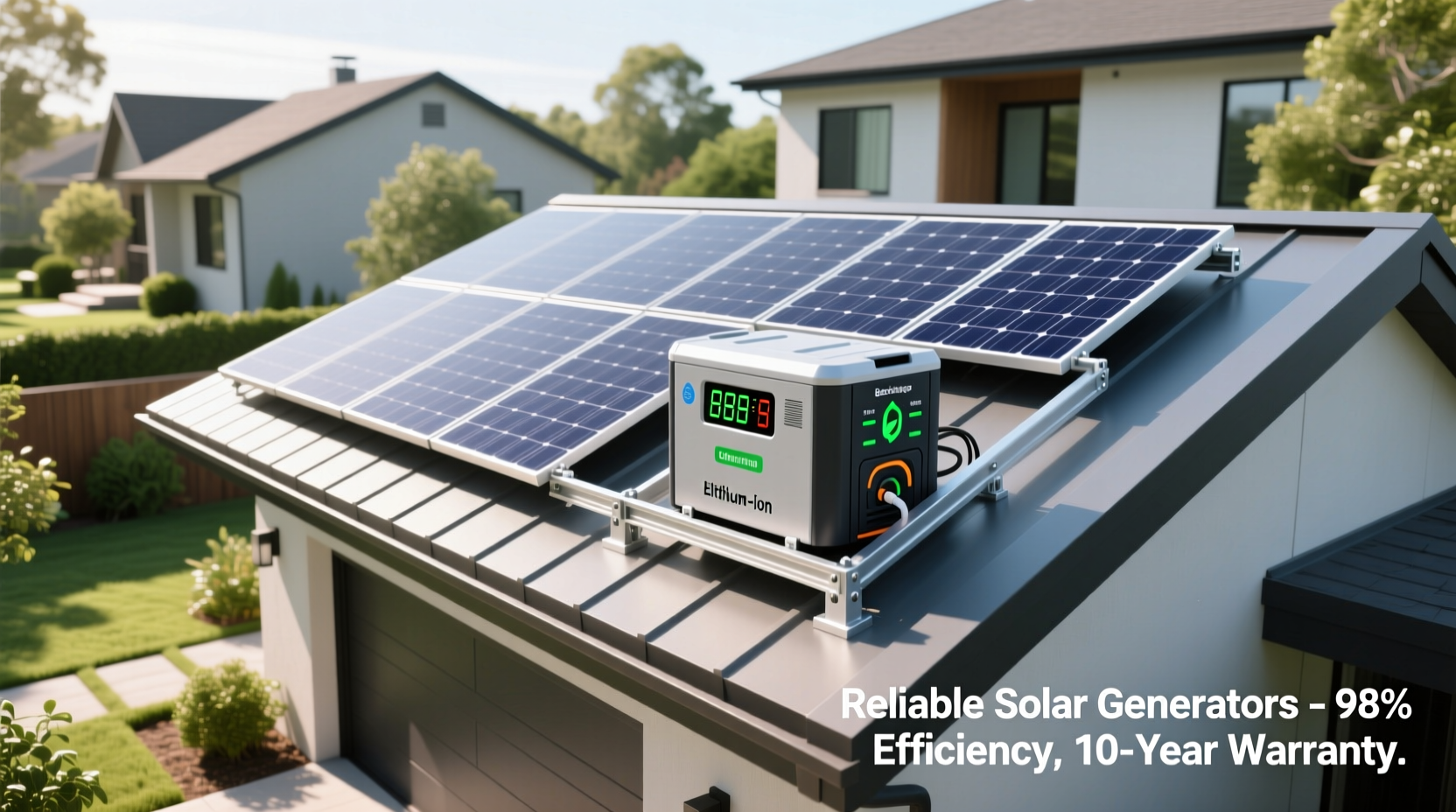 reliable solar generators for home backup efficient durable choices