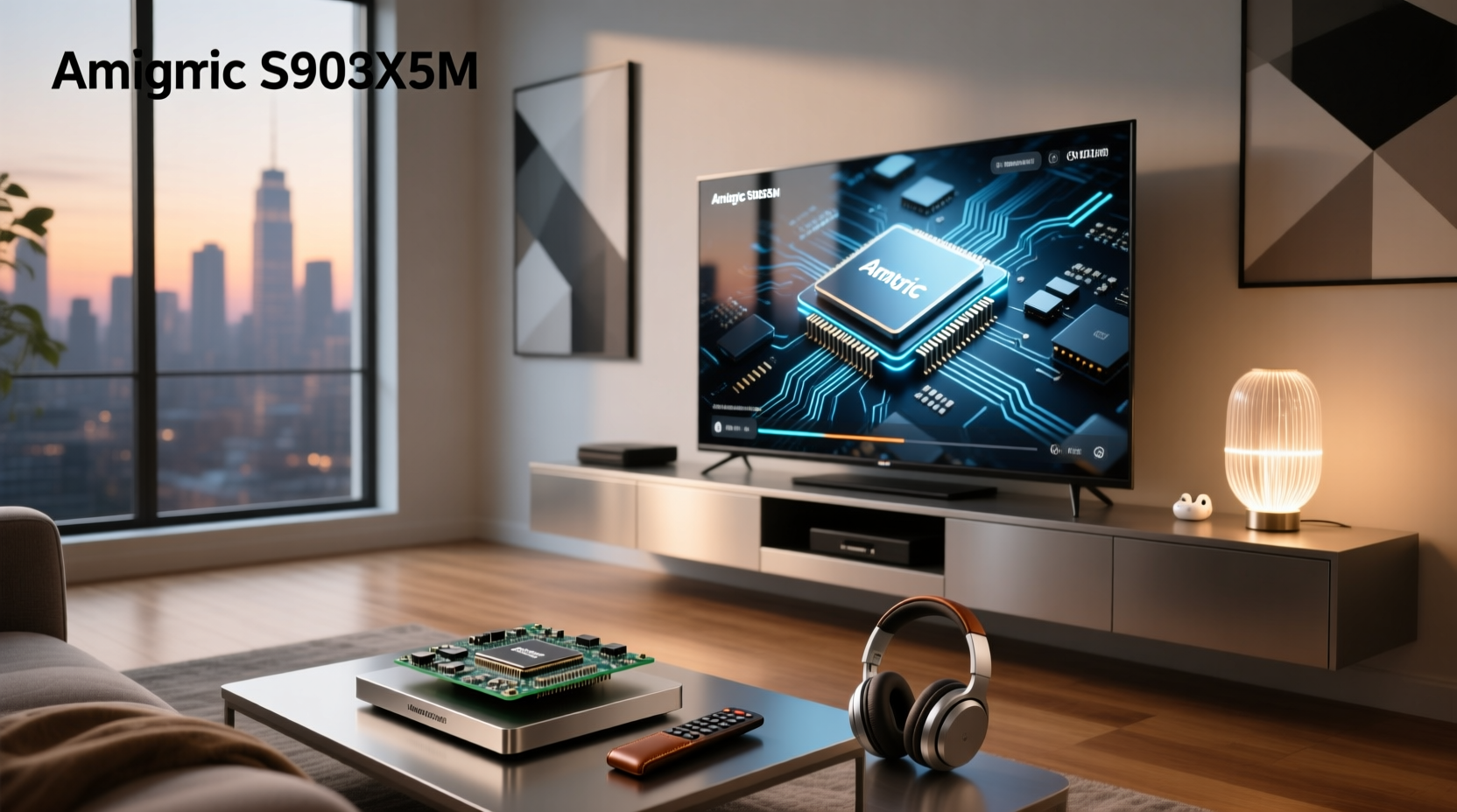 amlogic s905x5m explained performance, ai sr real world use
