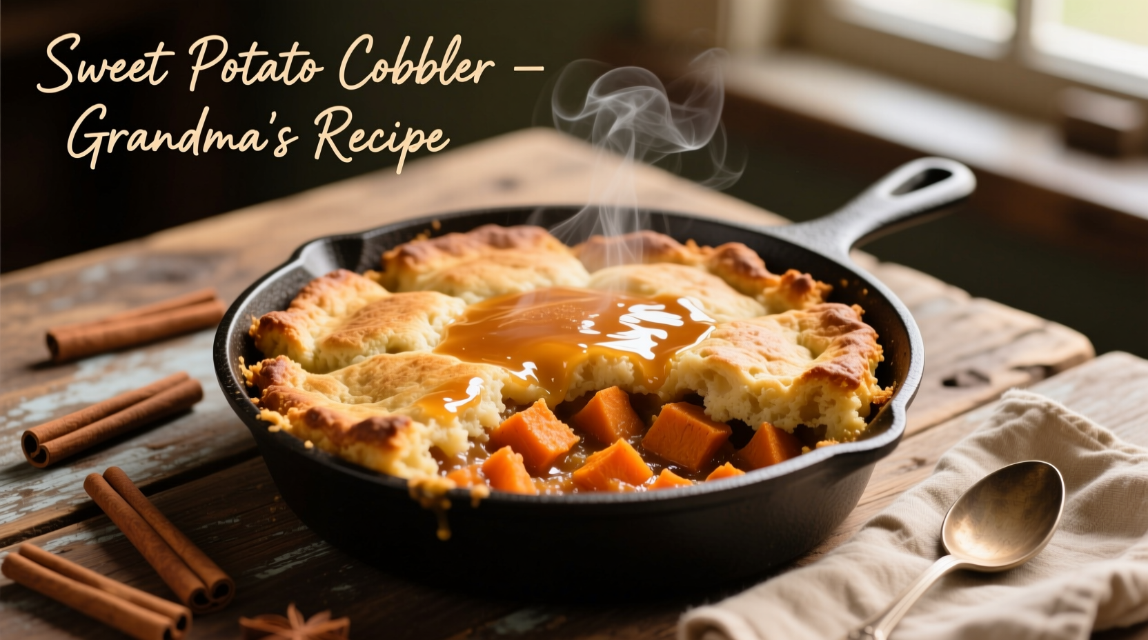 sweet potato cobbler