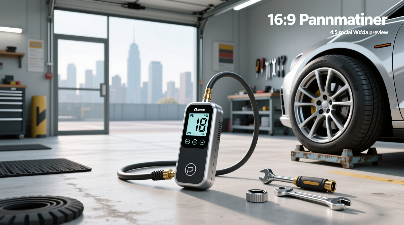 How to Choose a Digital Tire Pressure Gauge with Inflator