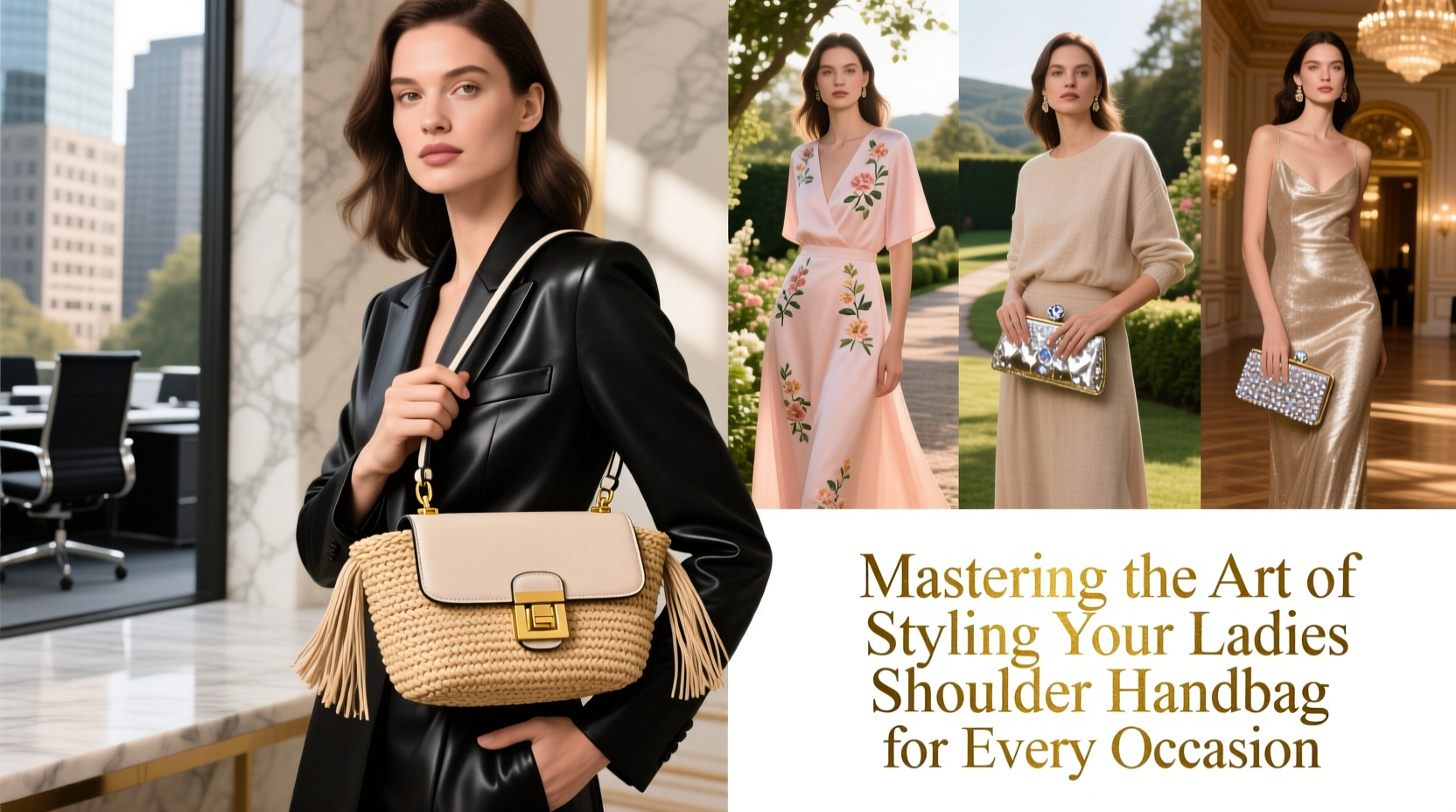 mastering the art of styling your ladies shoulder handbag for every occasion