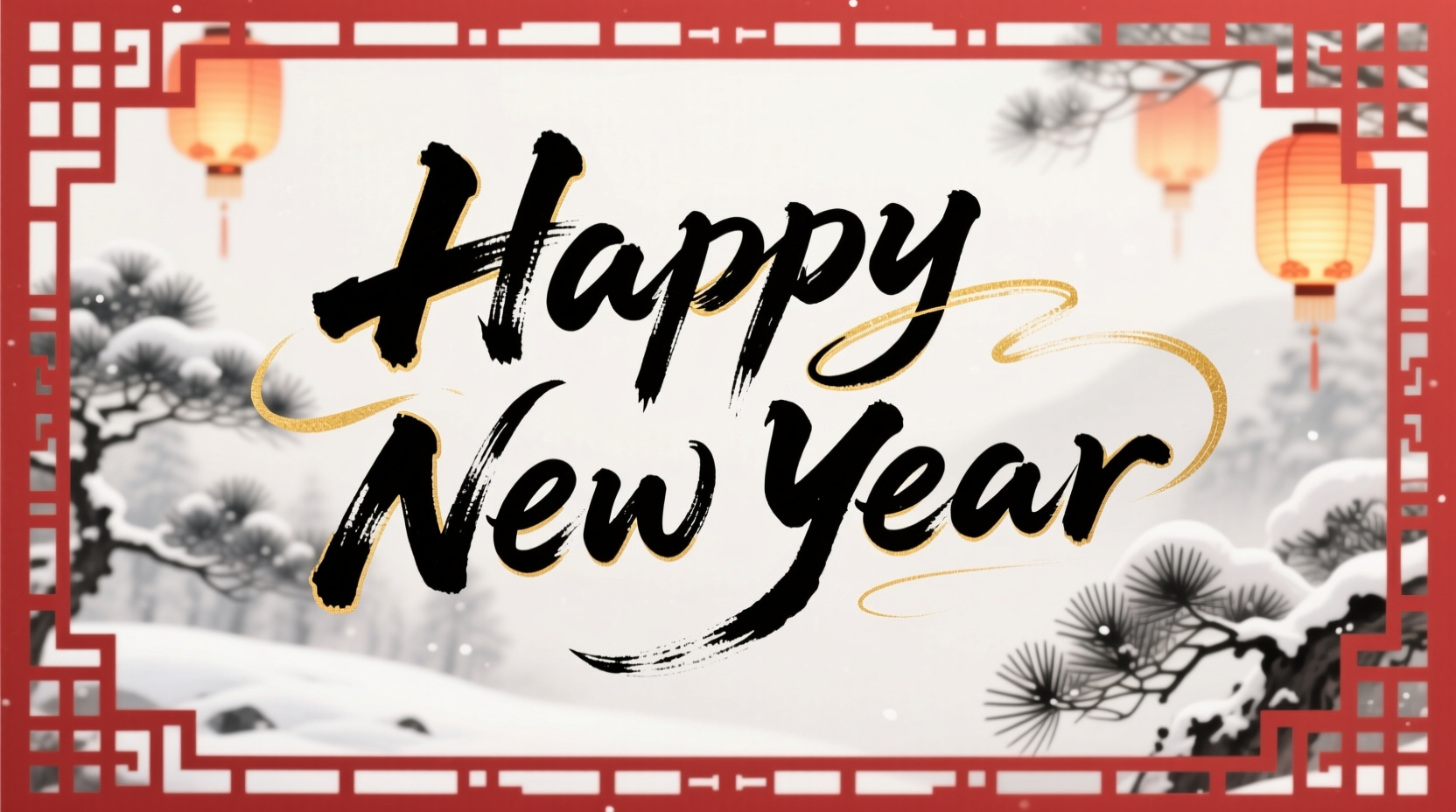 how do you write happy new year in chinese characters