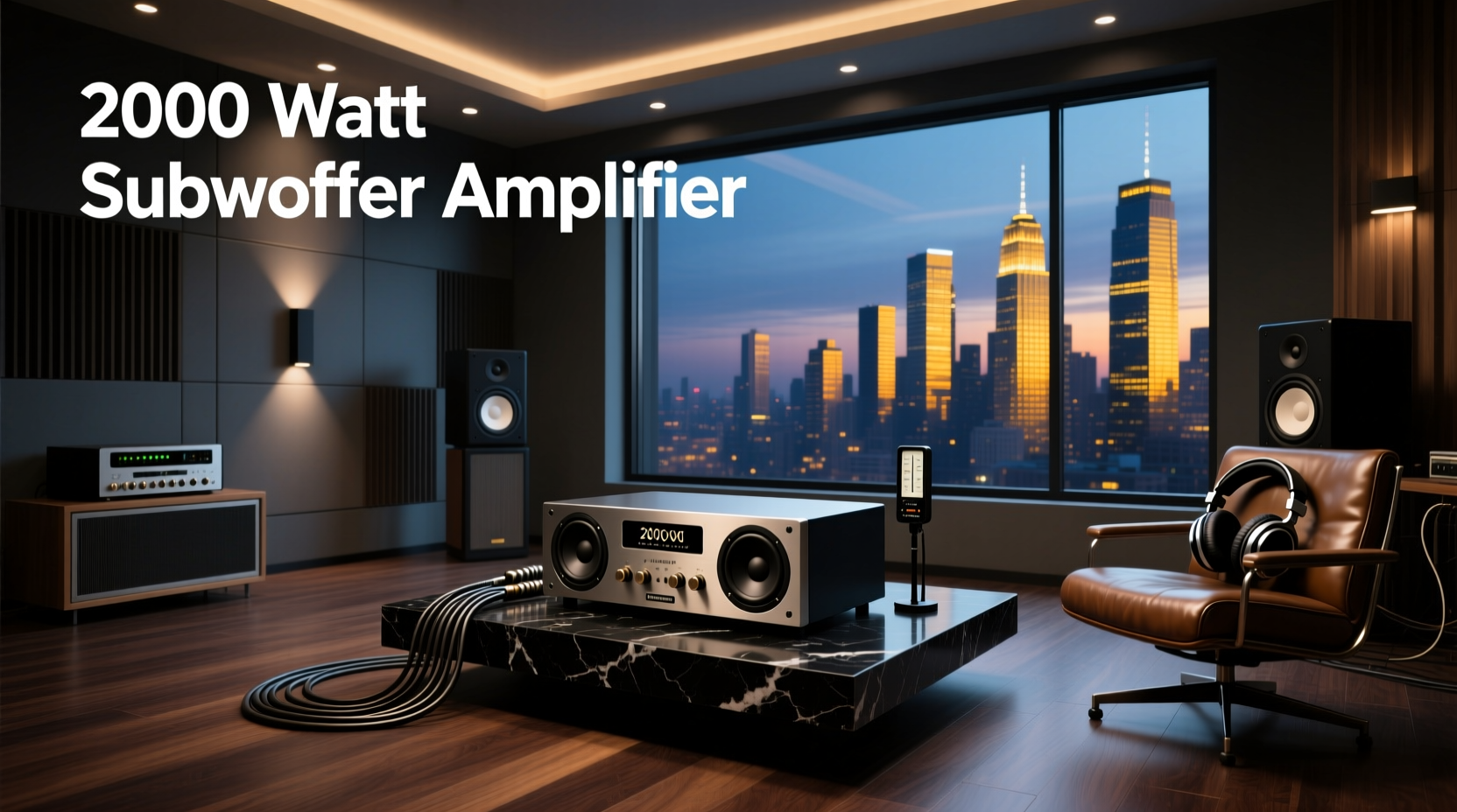 2000w subwoofer amp pick the right type