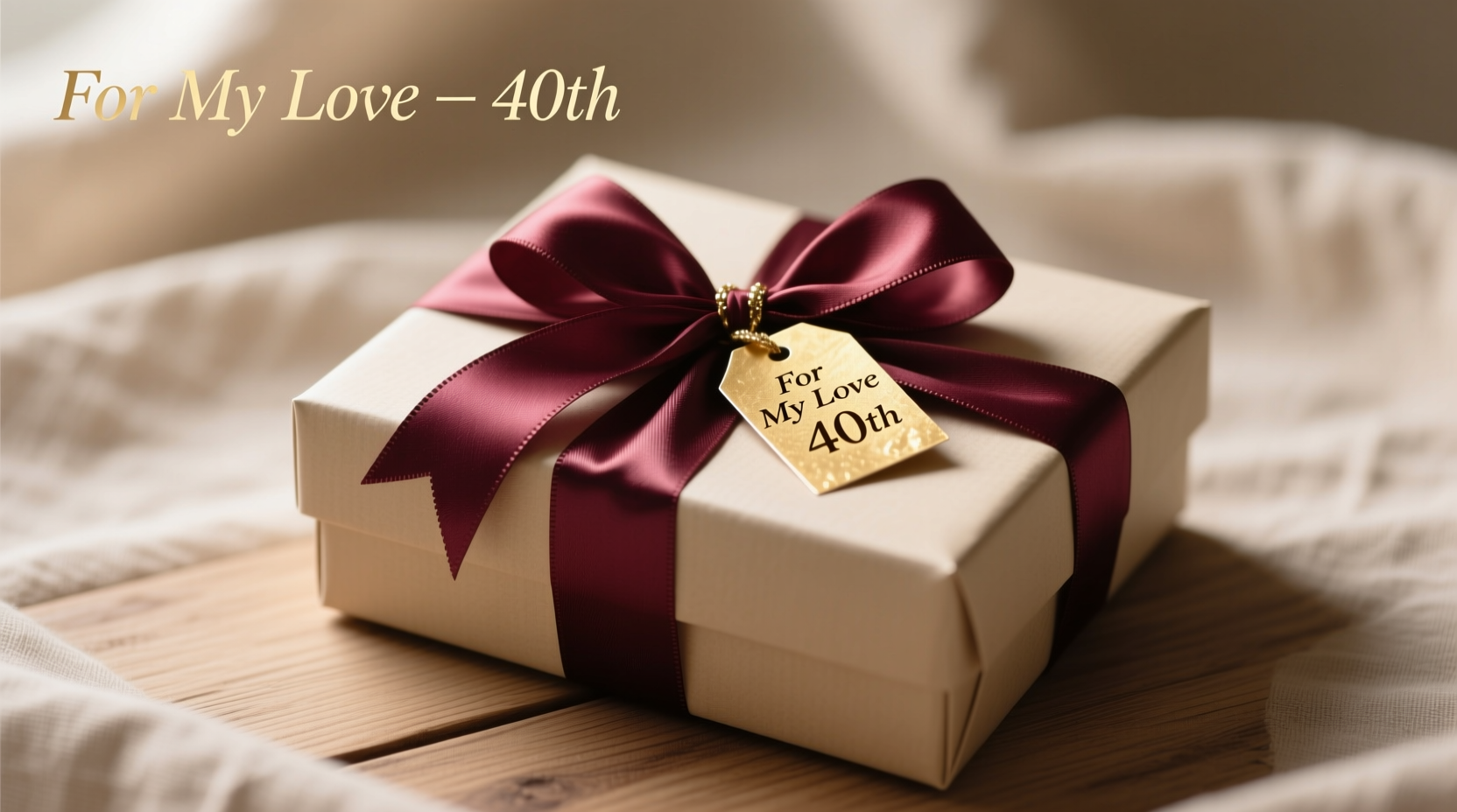40th birthday gifts for wives what actually resonates
