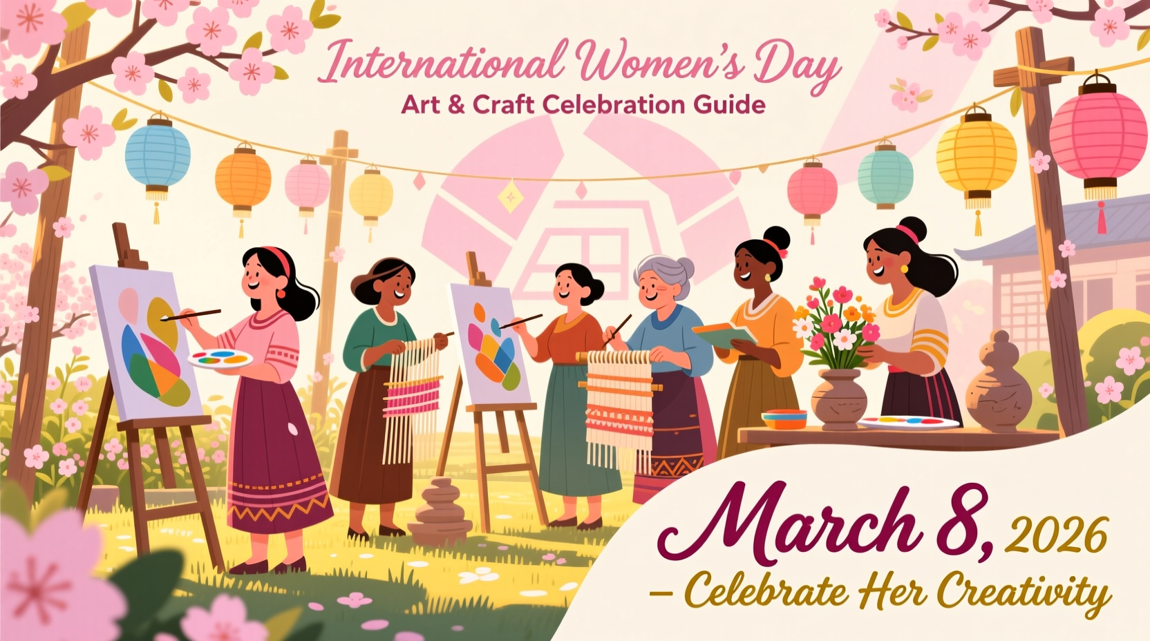 womens day art and craft