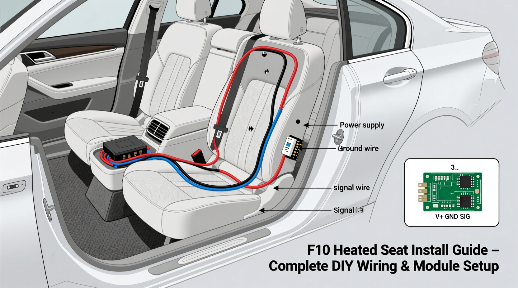 f10 heated seat install guide