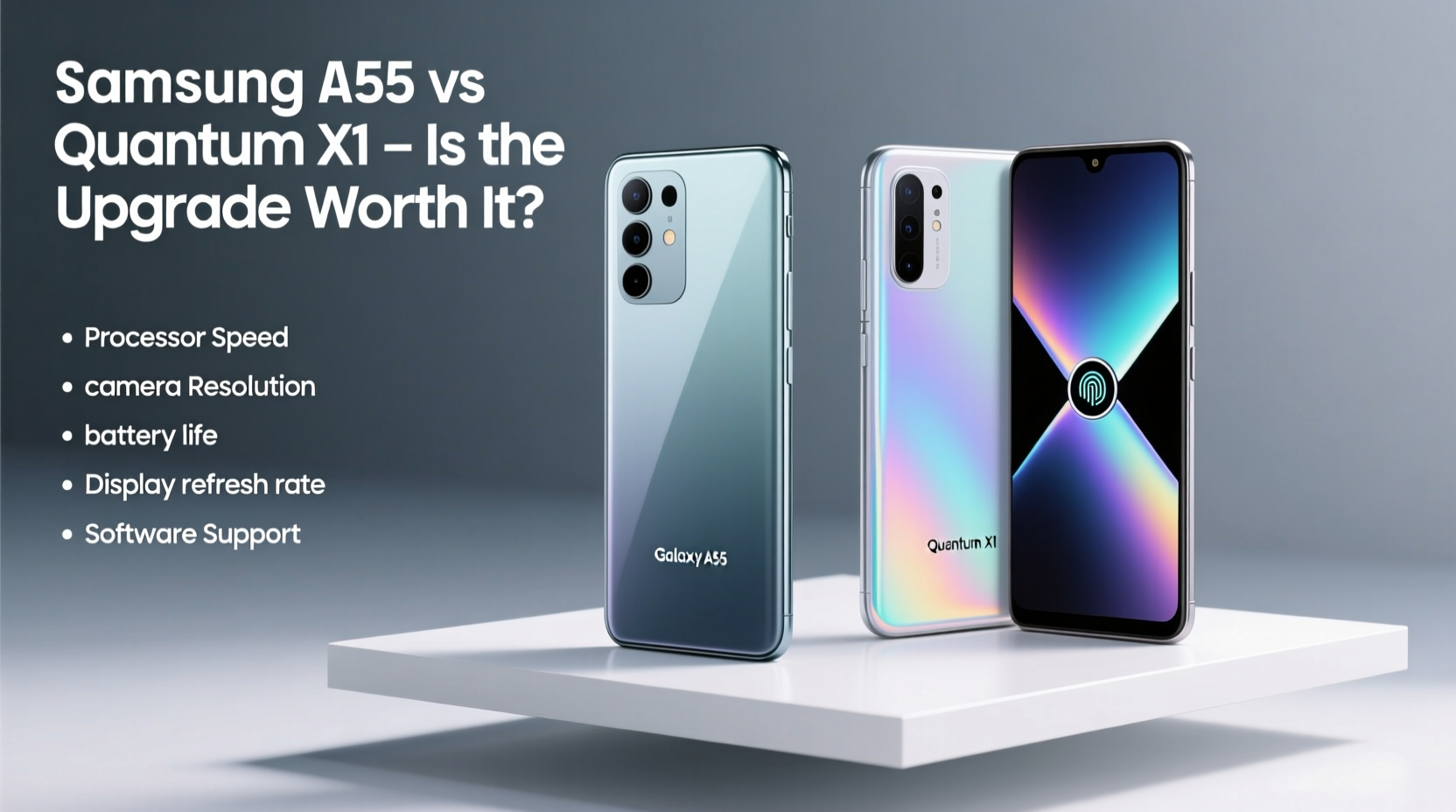 samsung a55 vs quantum is the newer model really worth the upgrade