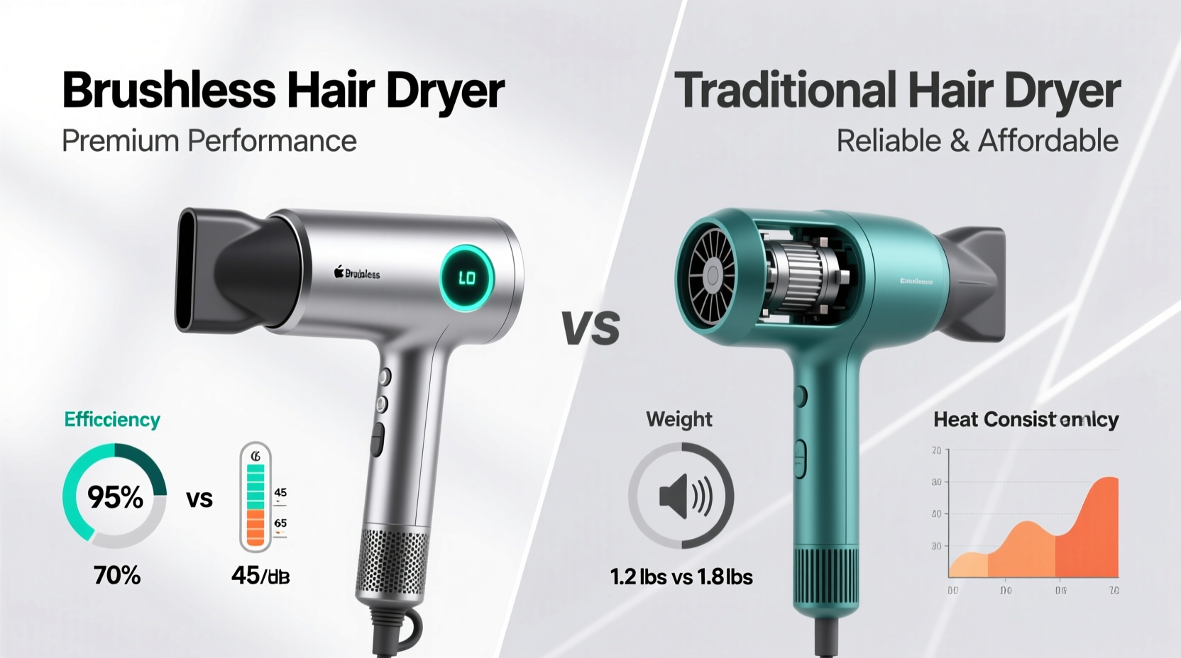 Brushless Vs Traditional Hair Dryers Are Brushless Hair Dryers Really ...