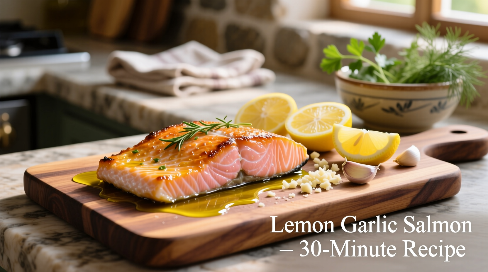 Perfect Lemon Garlic Salmon Recipe in 20 Minutes