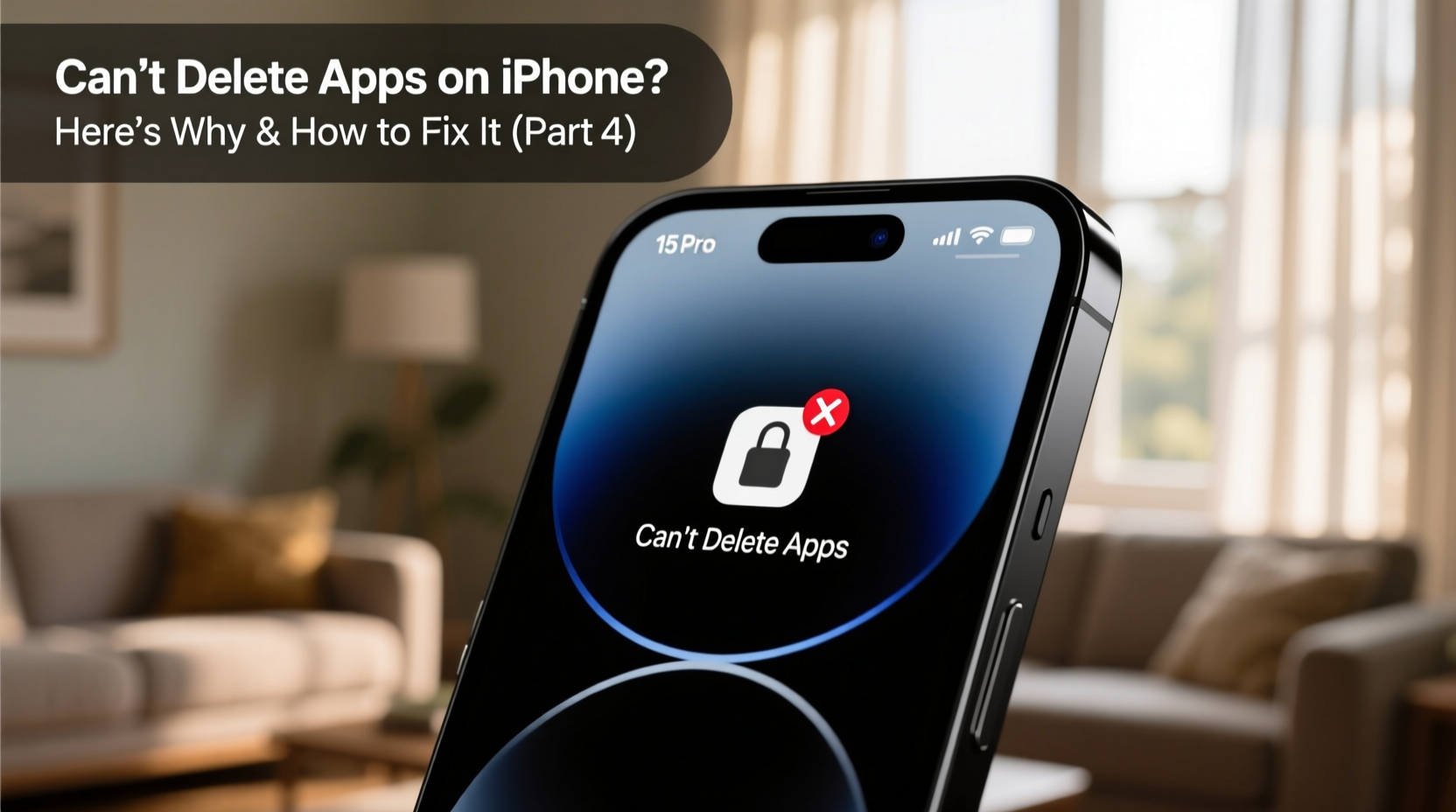 cant delete apps on iphone heres why how to fix it 4