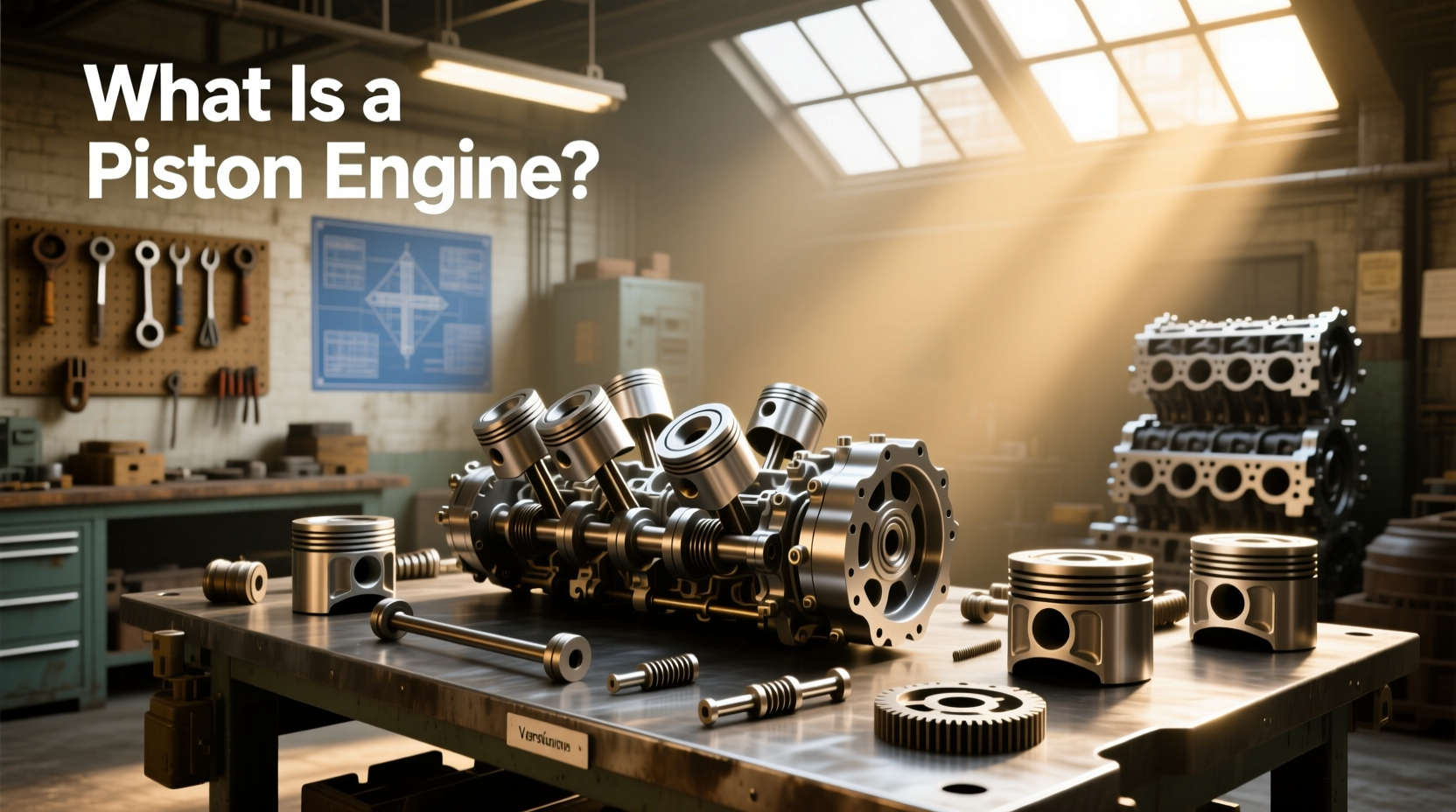 What Is a Piston Engine? How It Works and Key Components Explained