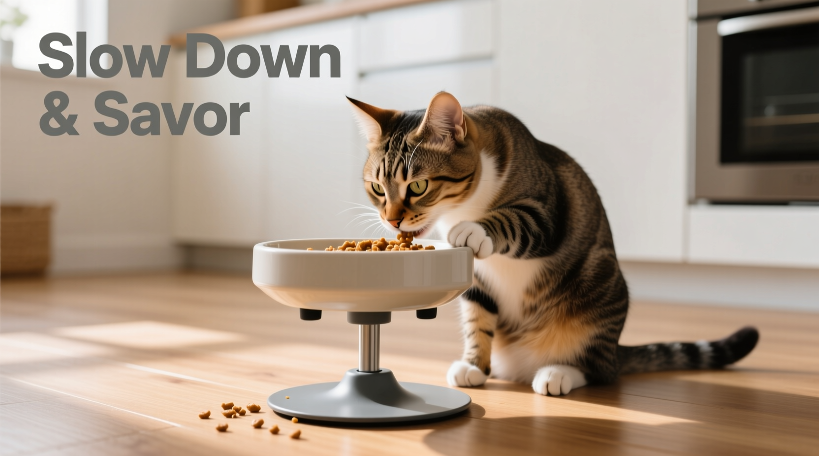 how a raised bowl can help slow down your cats eating practical tips that work