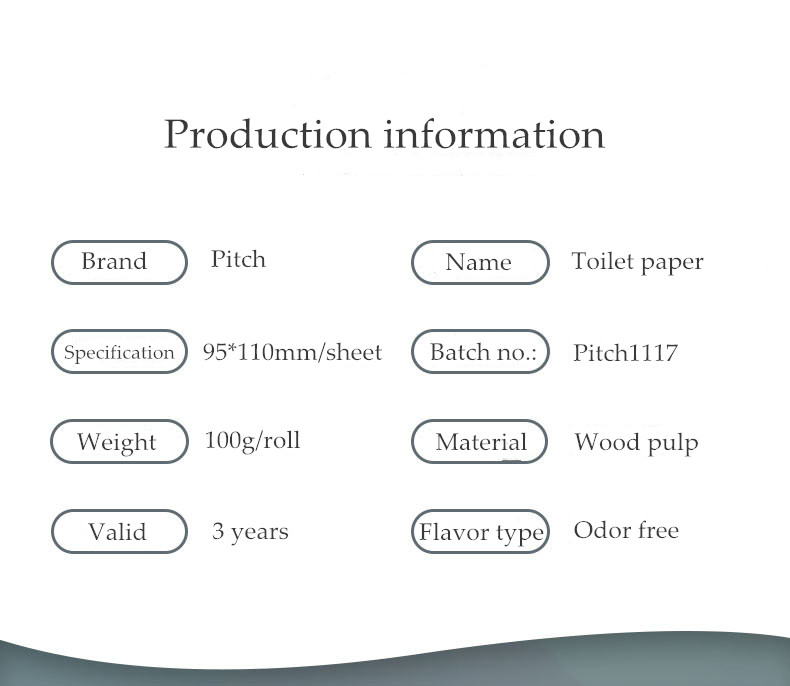 Soft and smooth tree free private label hemp toilet paper for sale
