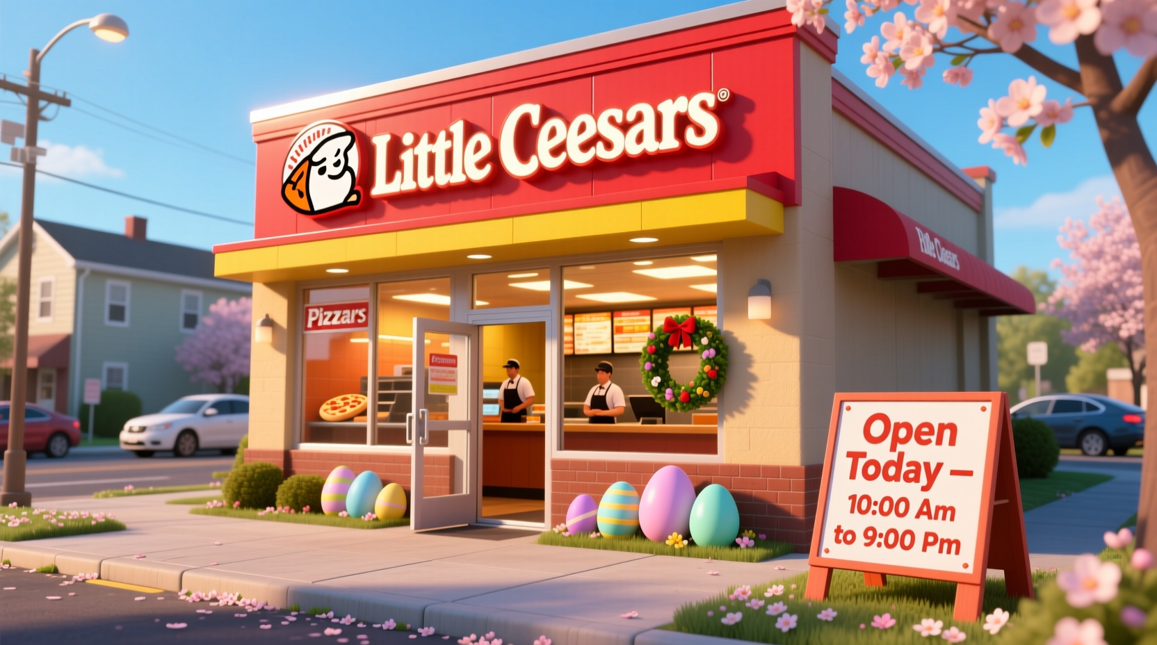 is little caesars open on easter sunday