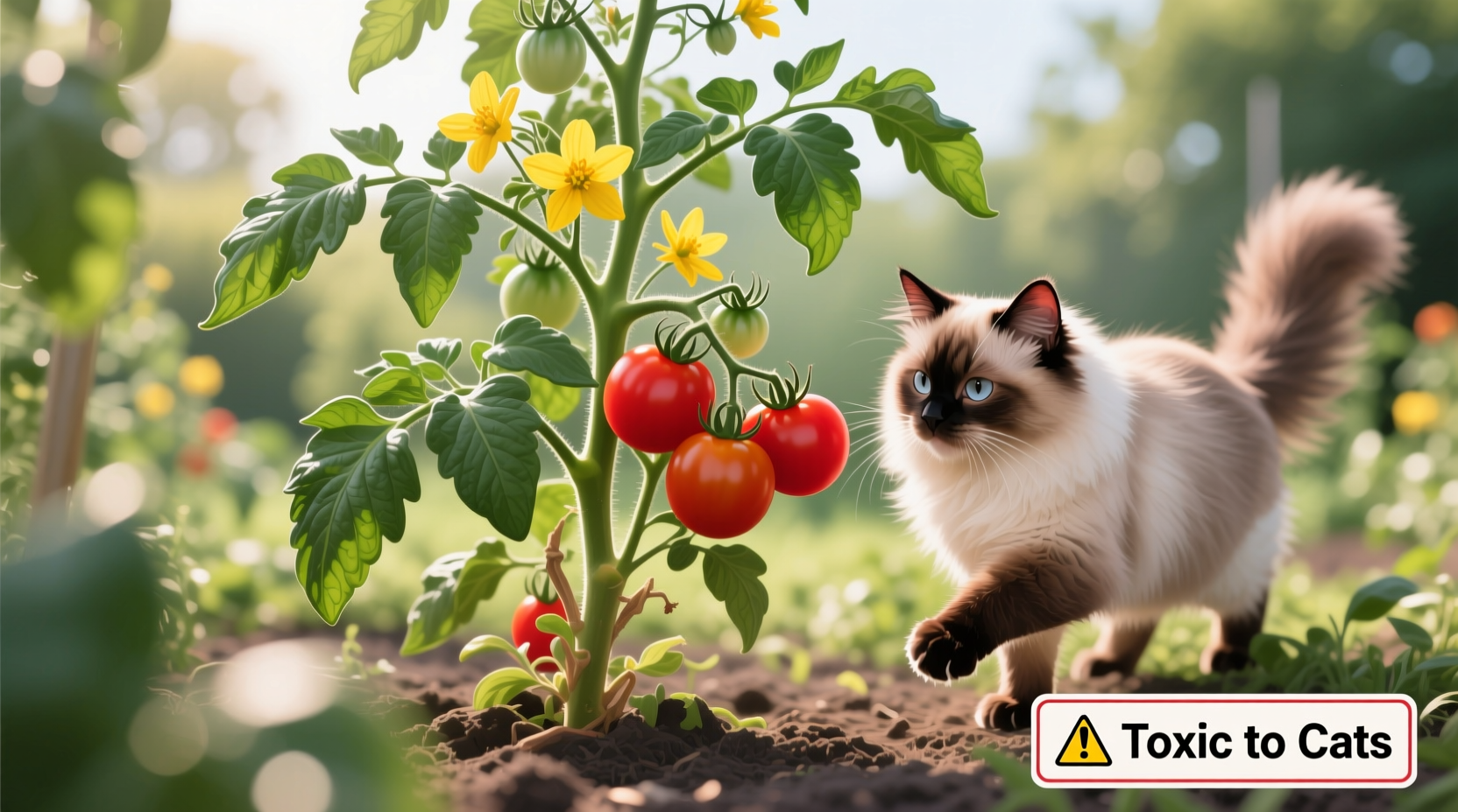 Are Tomato Plants Toxic to Cats? Vet-Verified Facts