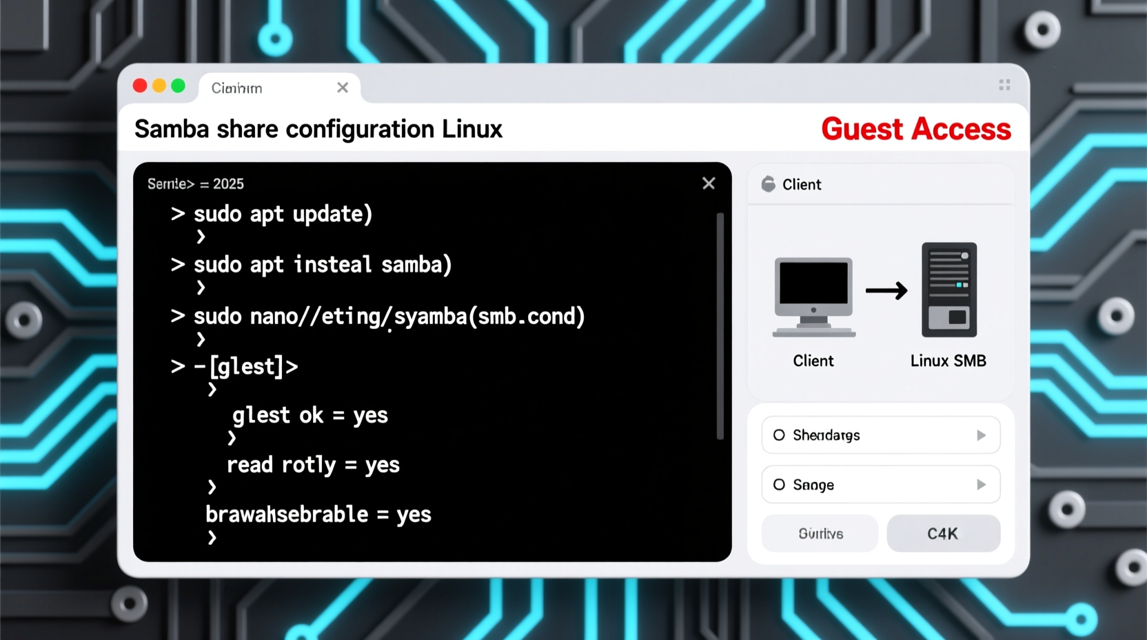 Set Up Samba Share on Linux for Guest Access in 2025