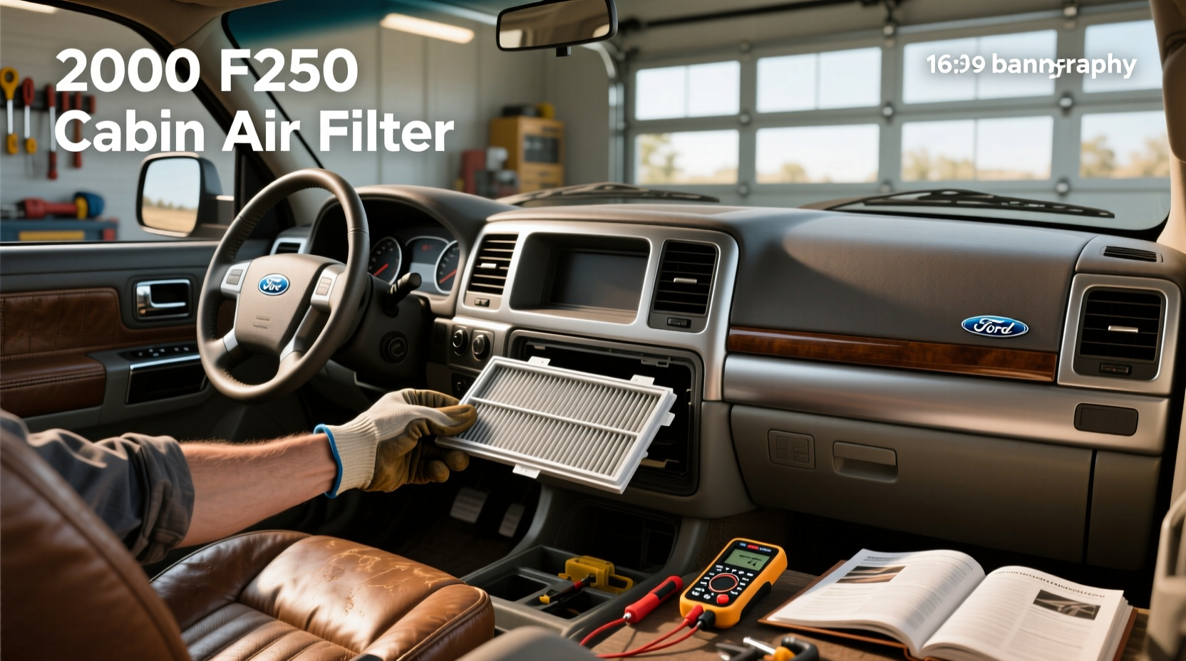 2000 f250 cabin air filter location replacement guide