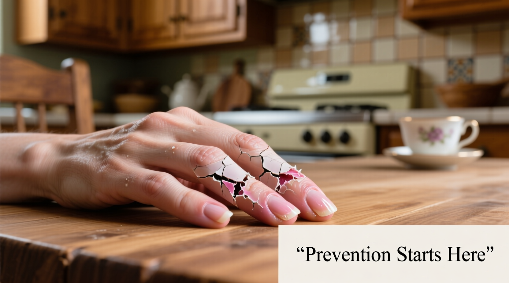 splitting peeling fingernails causes fixes prevention