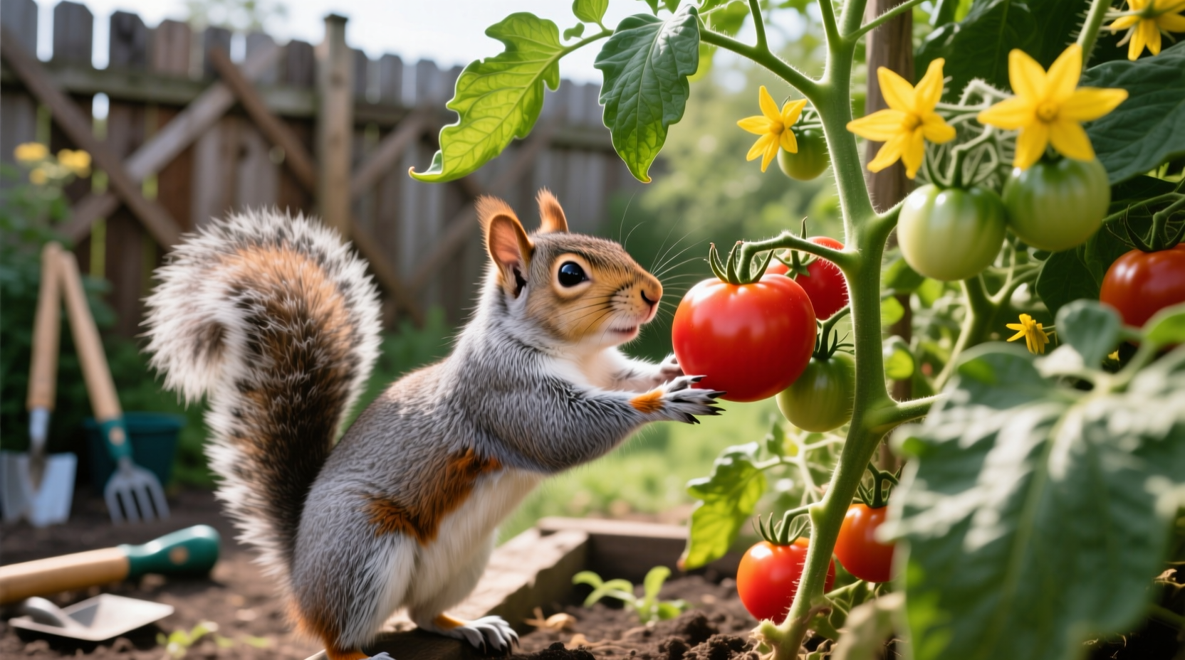 Do Squirrels Like Tomato Plants? Evidence-Based Protection Guide