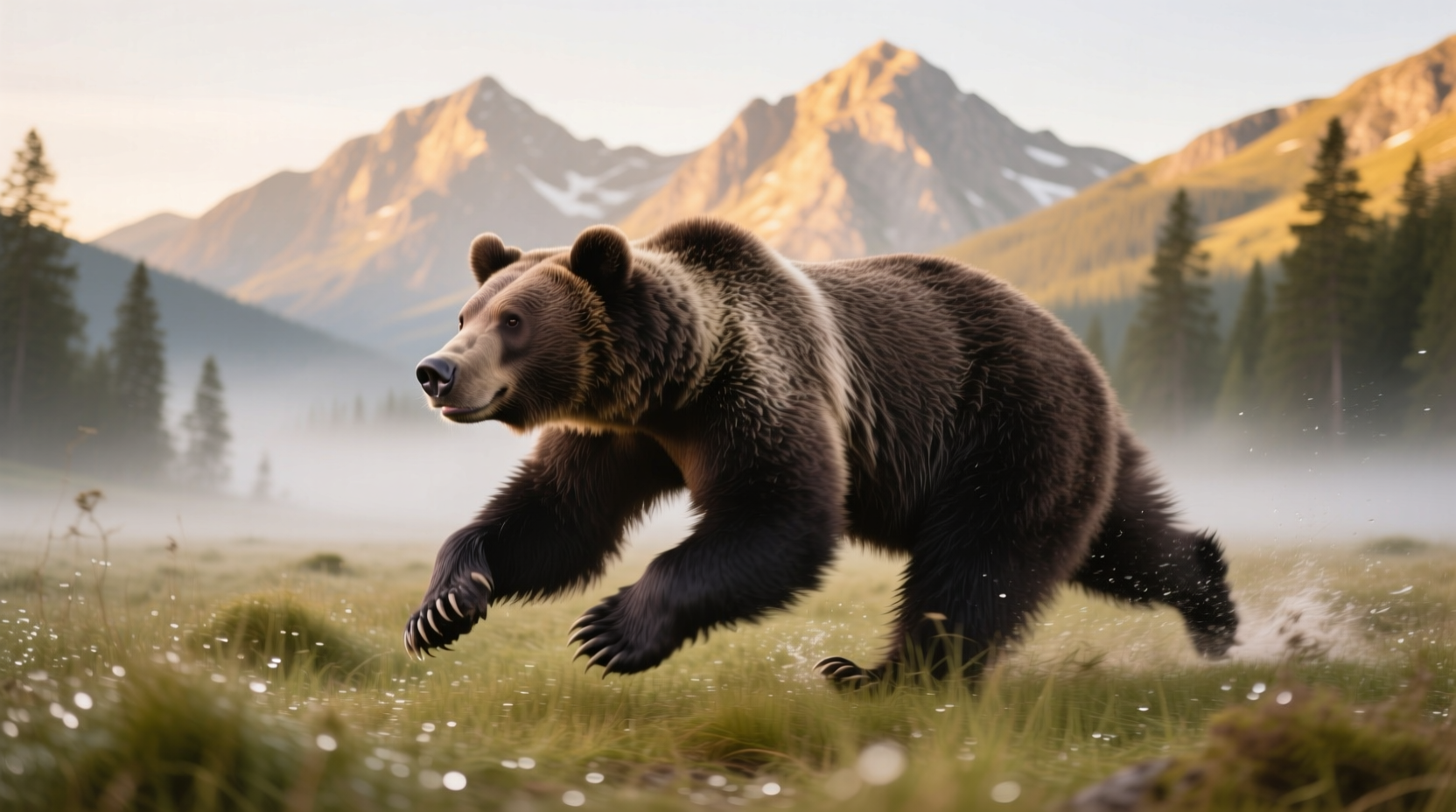 bear running speed facts