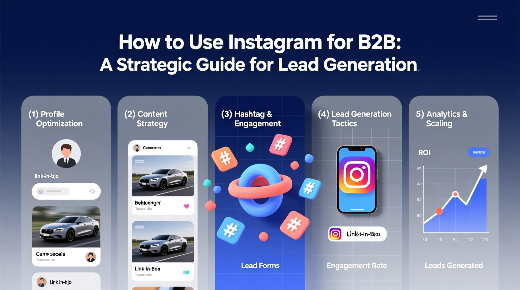 how to use instagram for b2b
