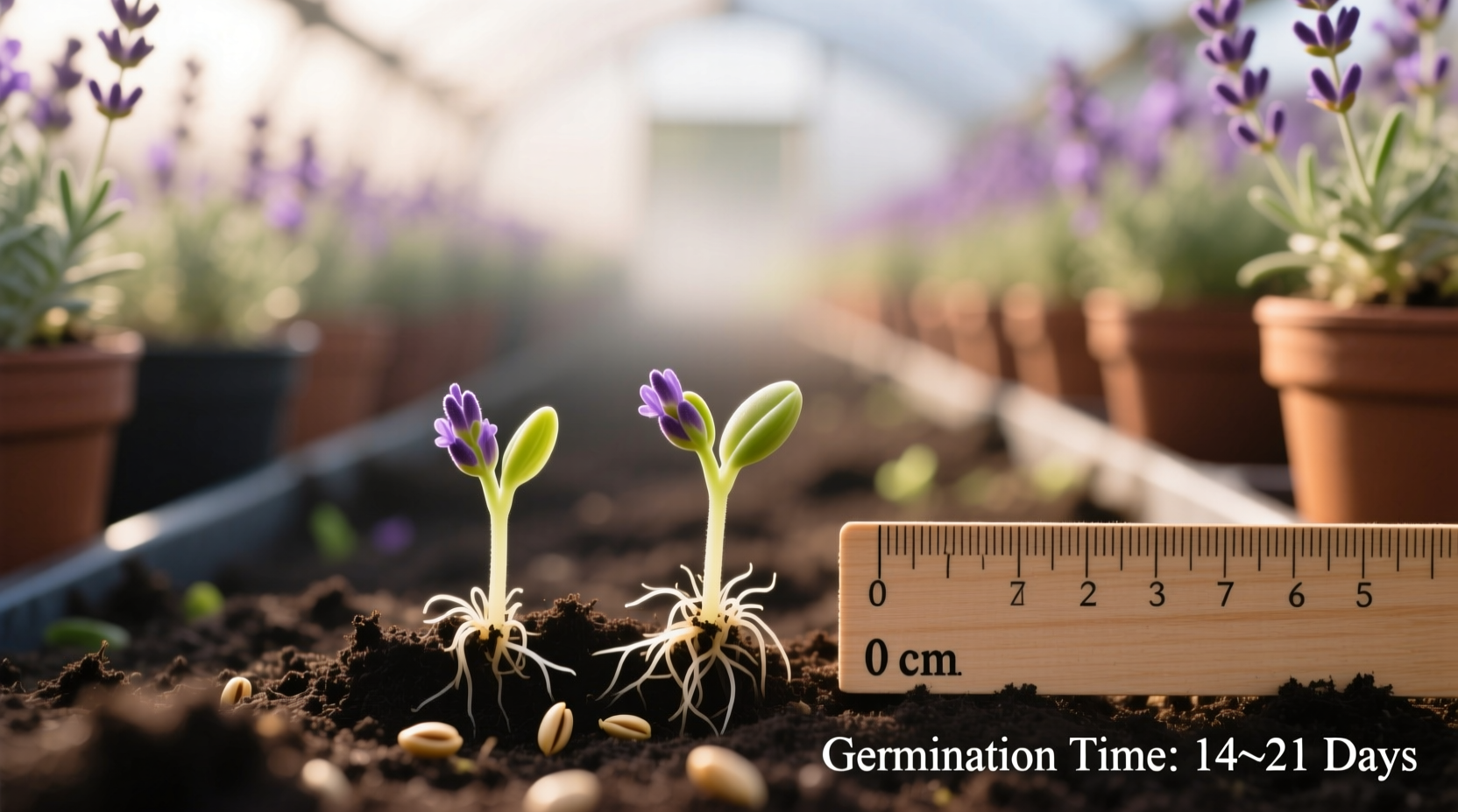 how long does it take lavender seeds to germinate