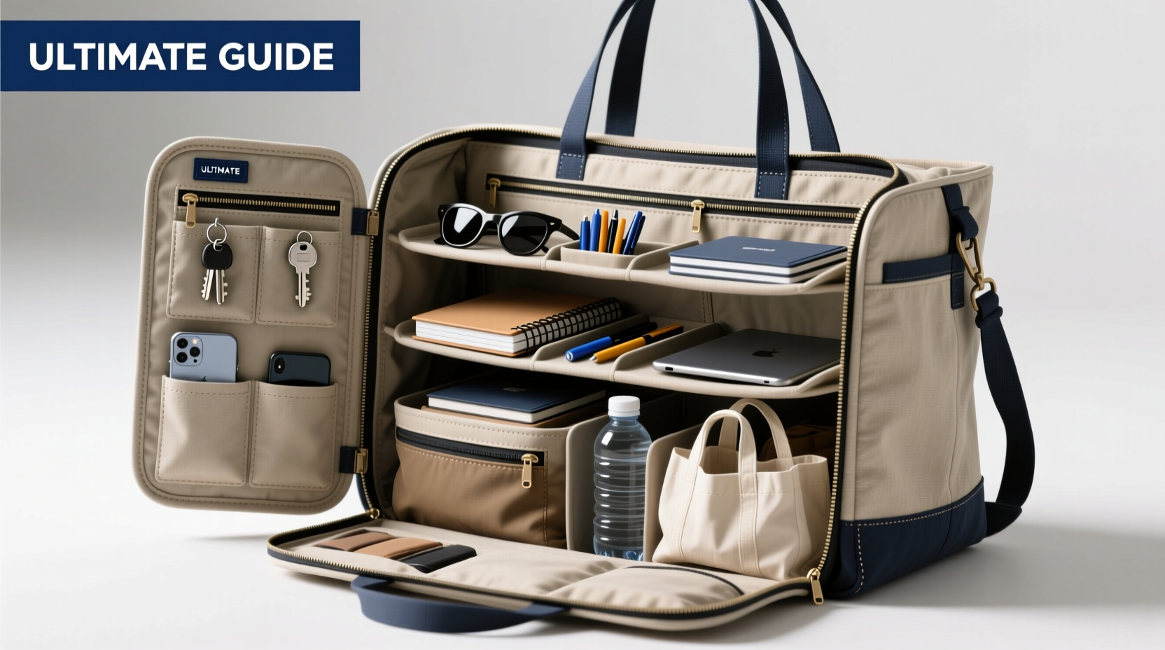 ultimate guide to organizing a large capacity multi layer tote bag for maximum efficiency