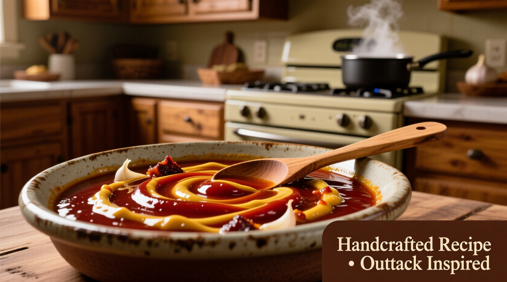 Homemade Outback Bloomin Onion sauce in serving dish