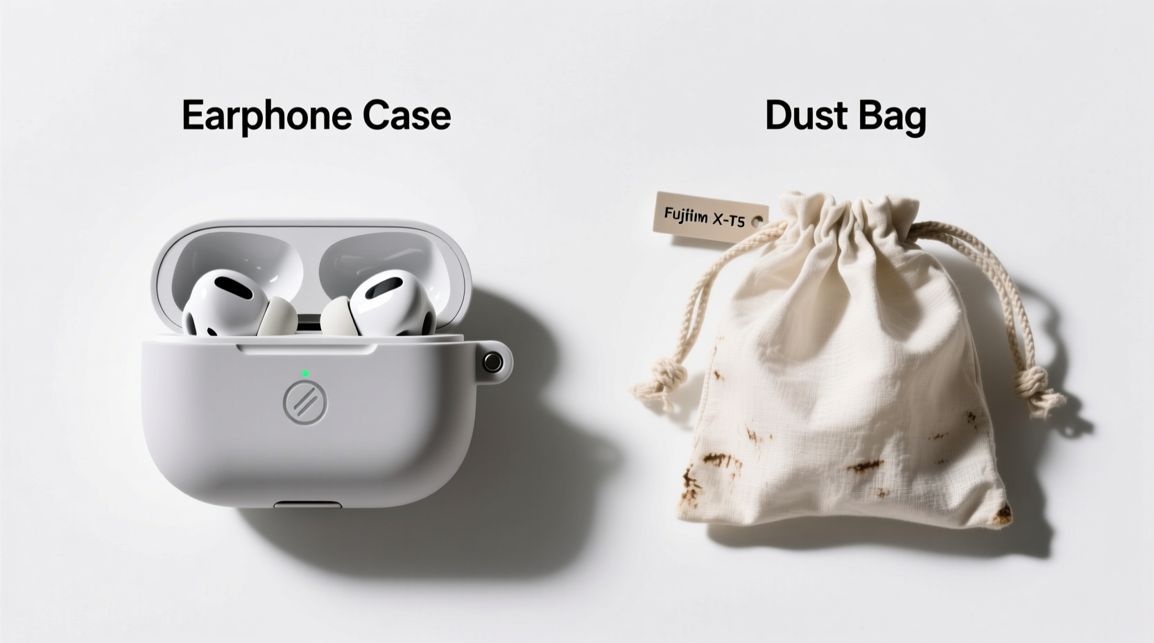 earphone case vs dust bag is a case really necessary or is a dust bag enough