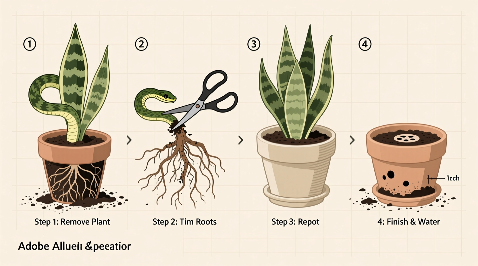 How to Pot a Snake Plant: Step-by-Step Guide