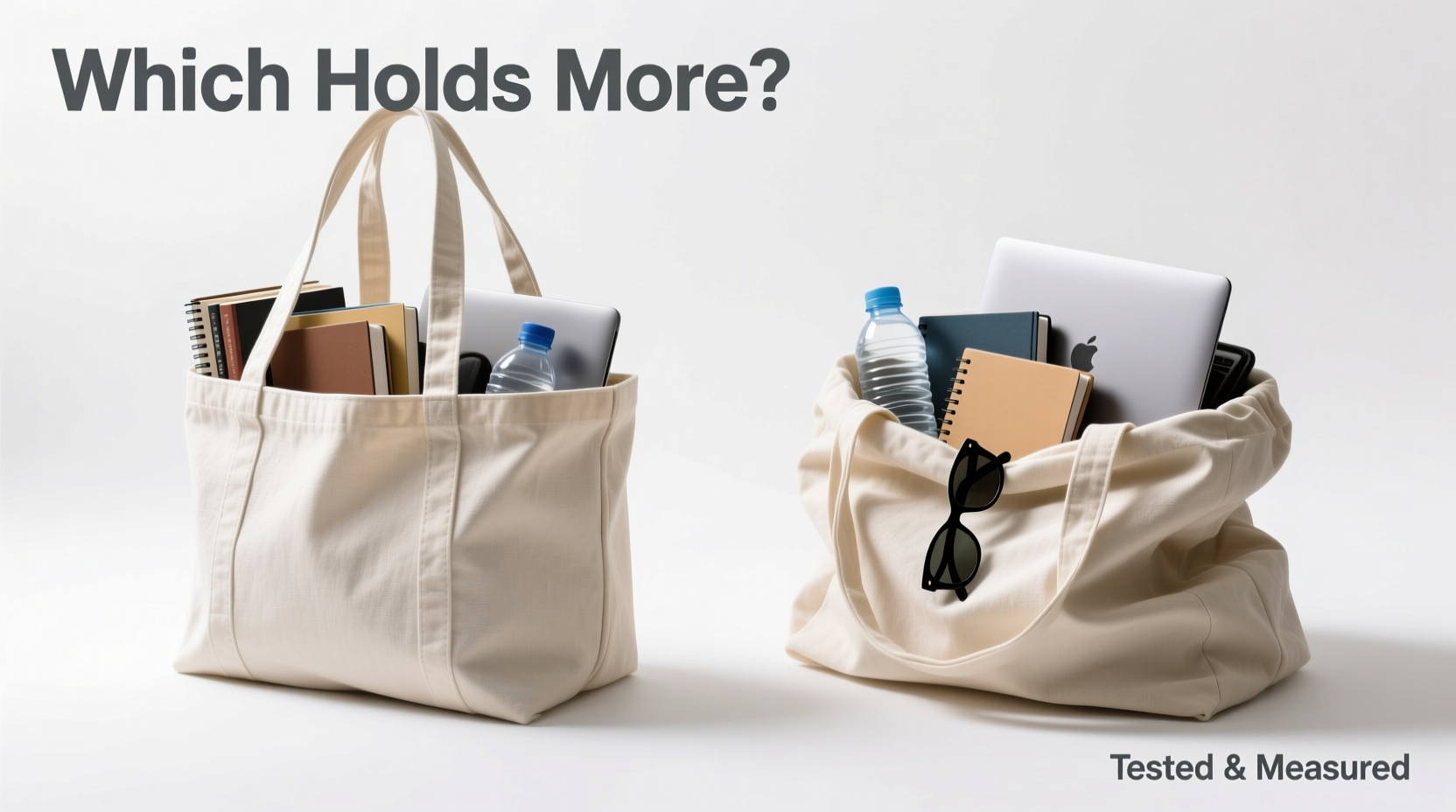 structured vs slouchy tote which one actually holds more stuff