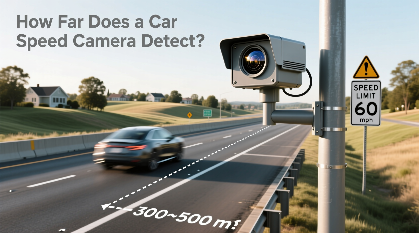 How to choose car speed camera detector,How far does a car speed camera detect?