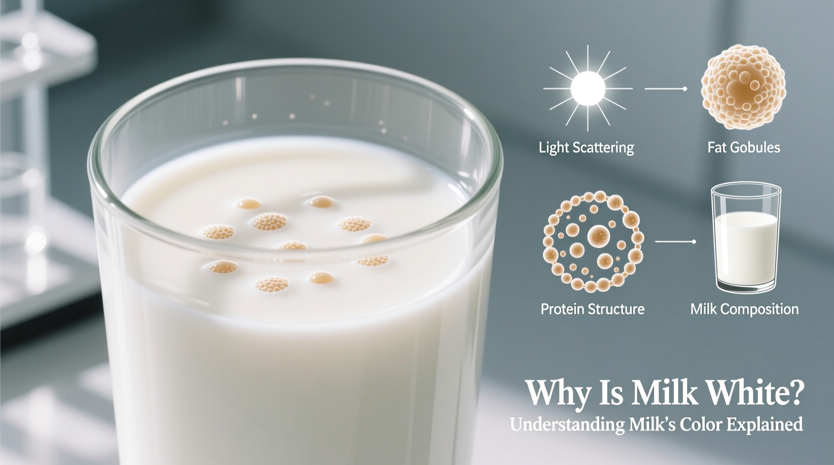 why is milk white understanding milks color explained