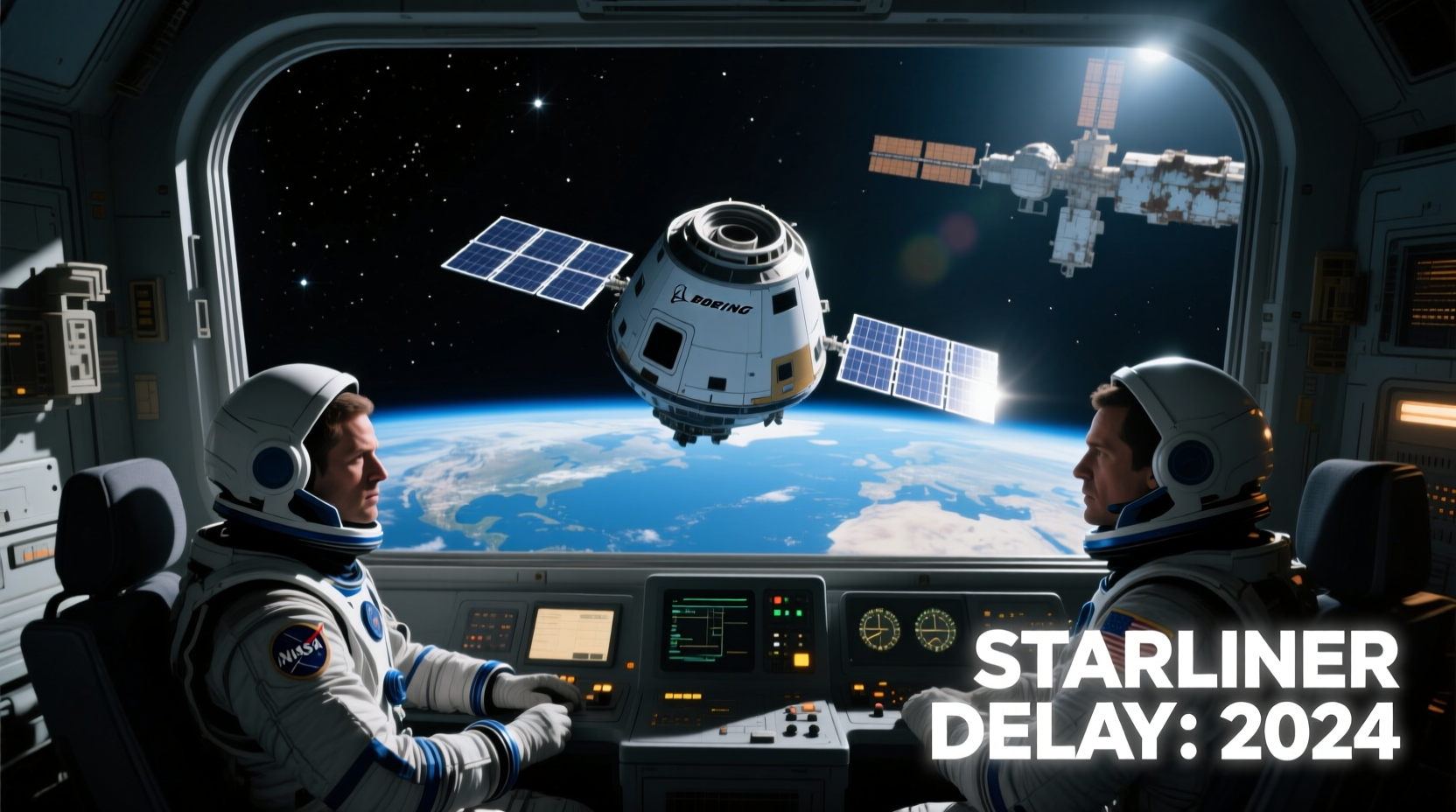 why were astronauts stuck in space boeing starliner delay