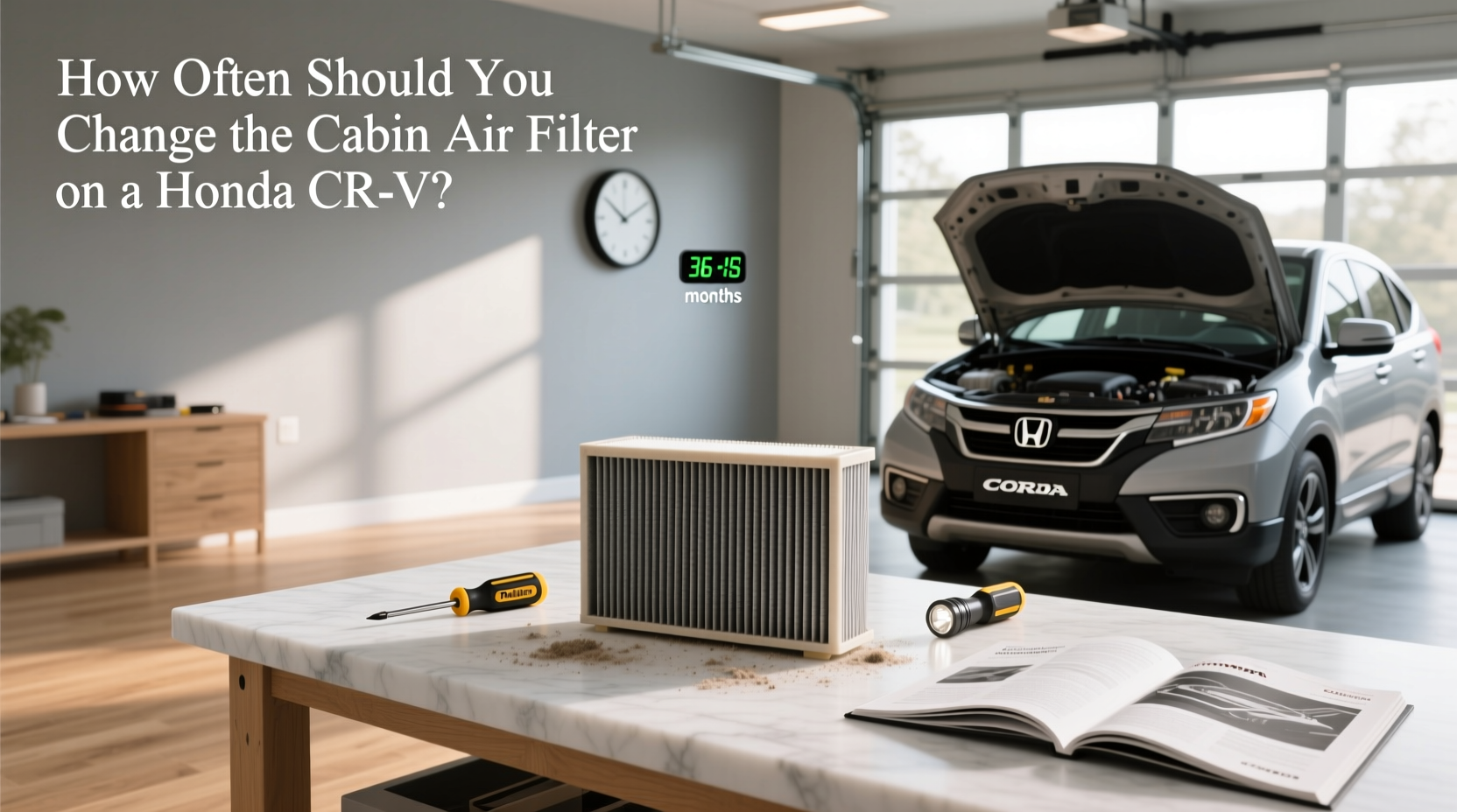 Cabin Air Filter Change Guide for 2015 Honda CR-V
