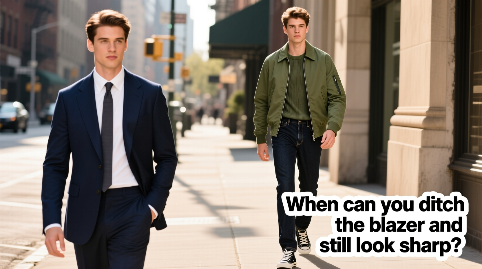 casual jacket vs blazer when can you ditch the blazer and still look sharp