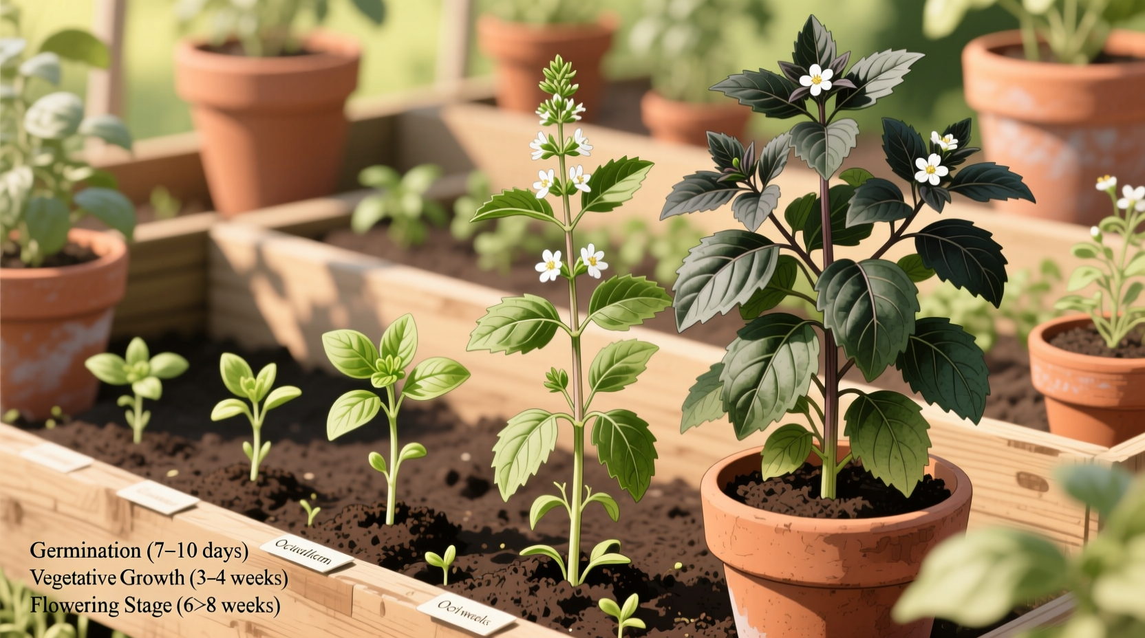 how to grow sweet basil