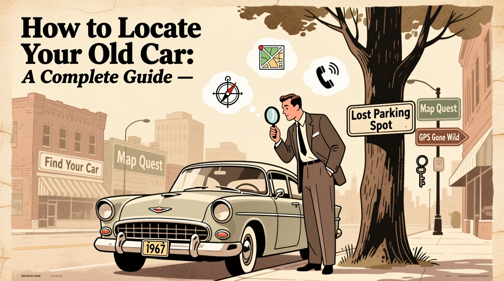 how can i locate my old car