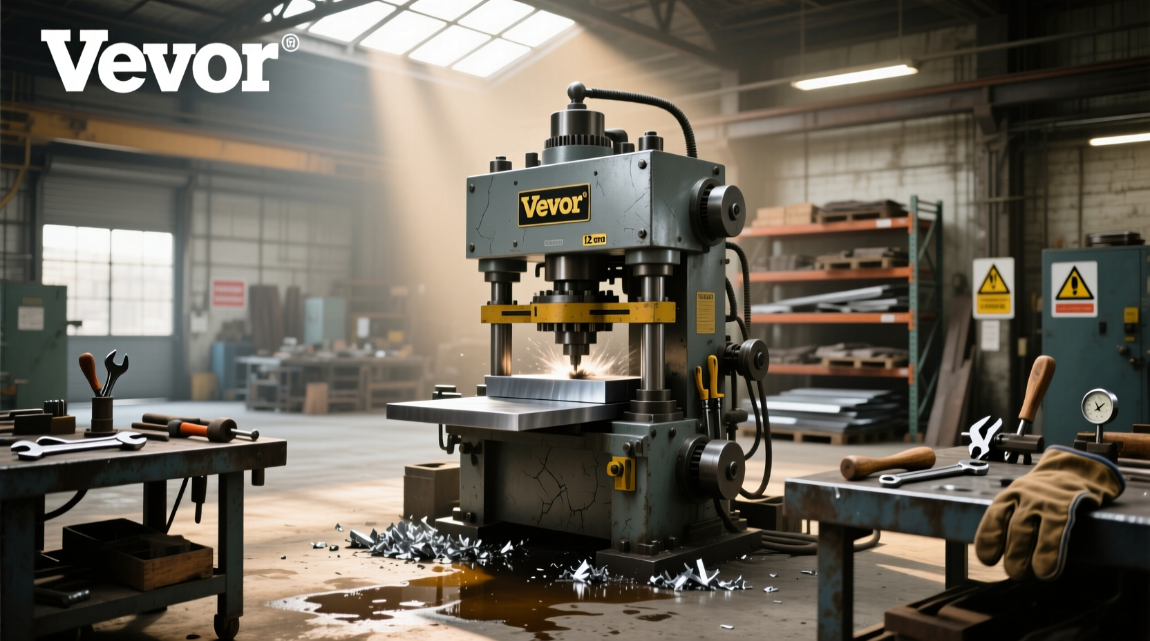 What Is the VEVOR 12 Ton Hydraulic Press Used For?