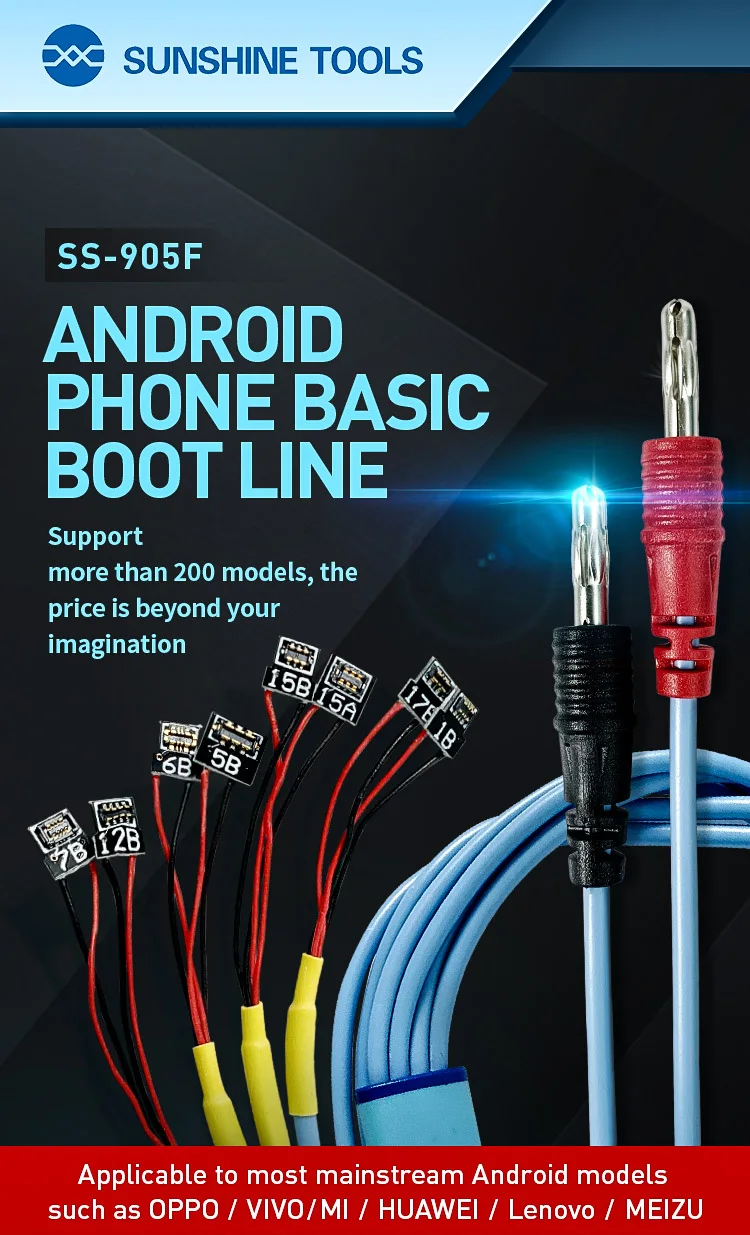 SUNSHINE SS-905F Android phone basic boot line Smart power Cable