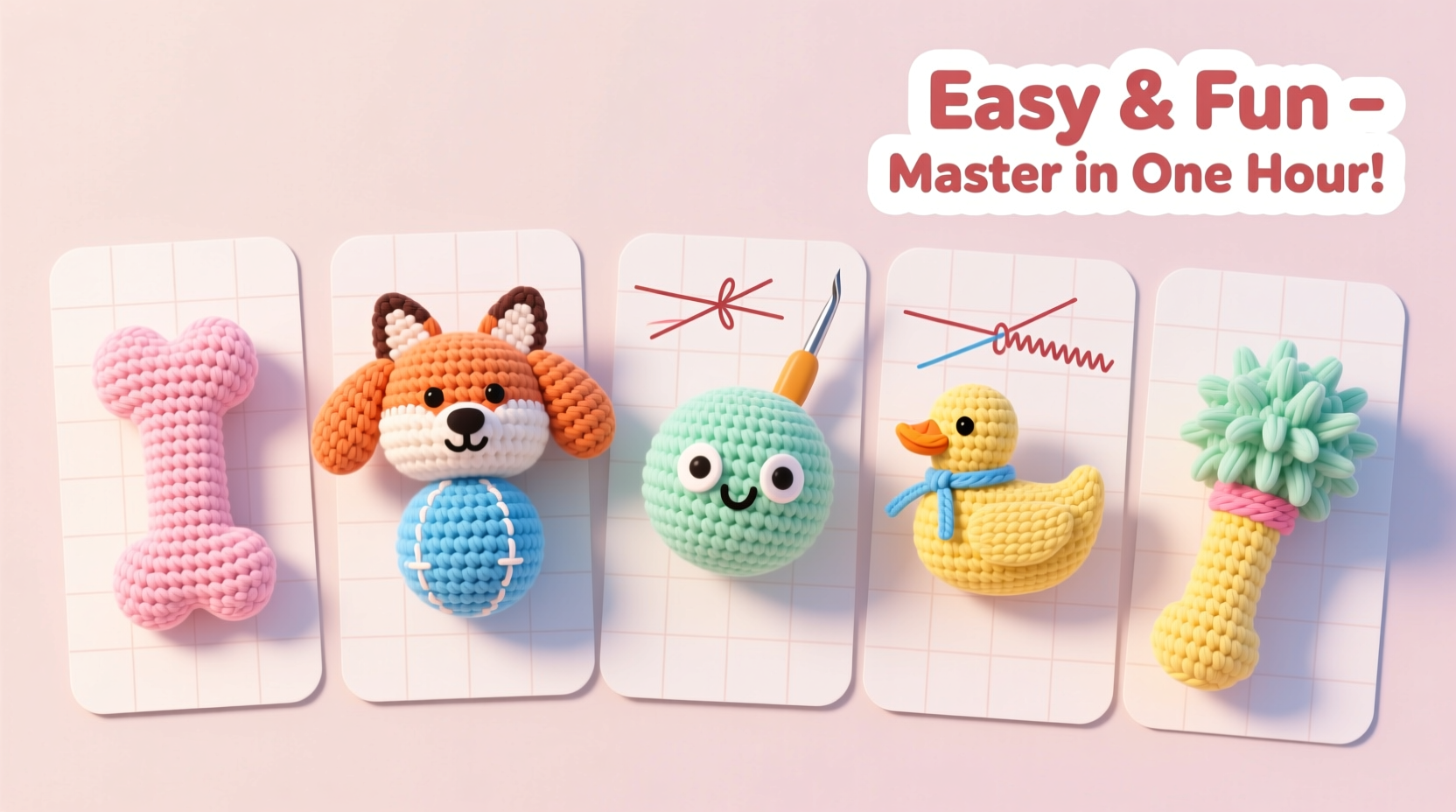 easy and fun crochet dog toy patterns every beginner can master today