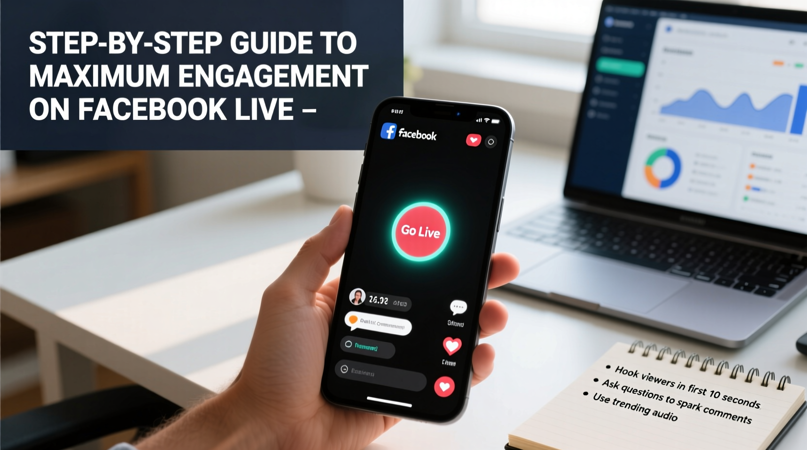 step by step guide to going live on facebook for maximum engagement