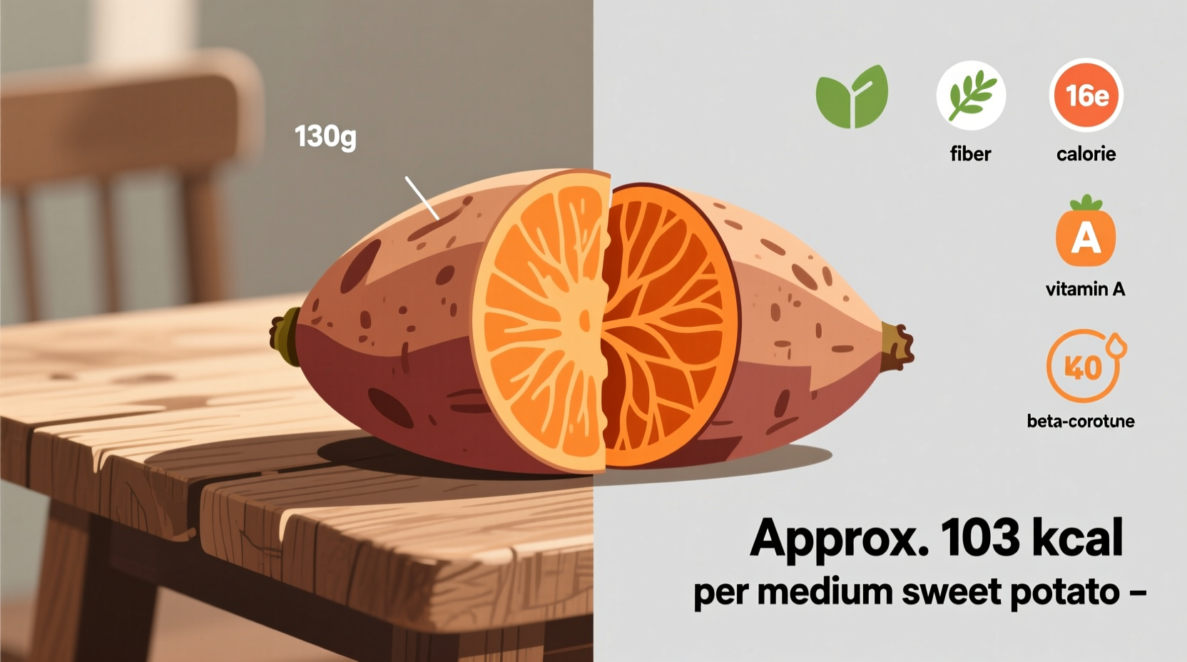 Medium Sweet Potato Calories: Exact Count & Nutrition Facts