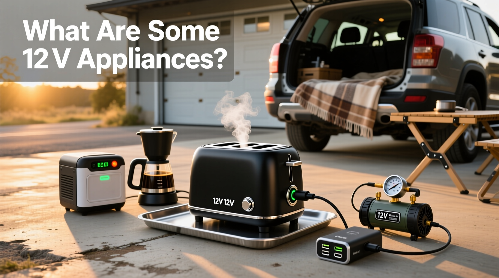 Car Toaster 12V, What Are Some 12V Appliances? Buying Guide