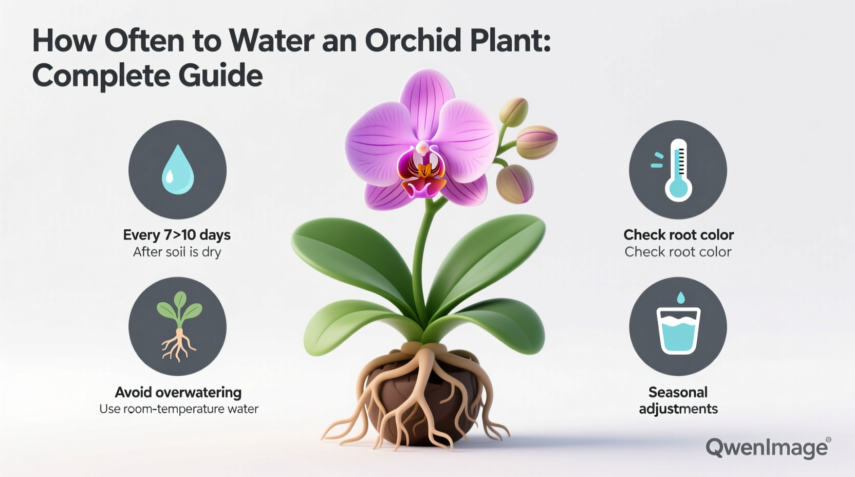 how often to water an orchid plant