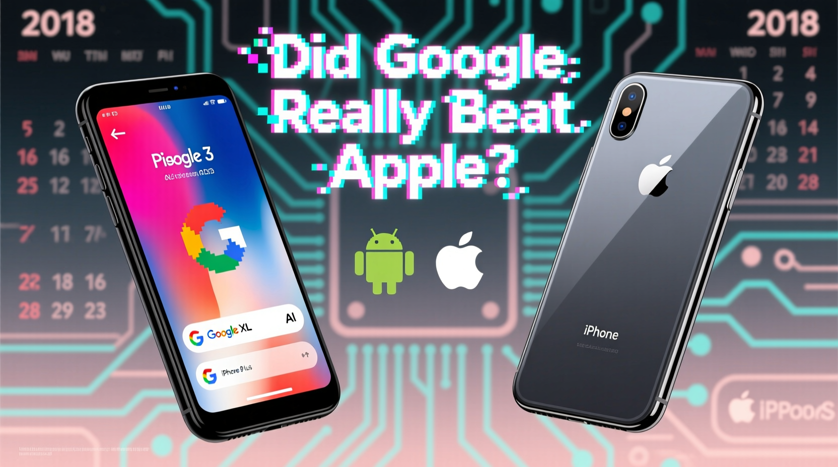 pixel 3 xl vs iphone 8 plus did google really beat apple back then